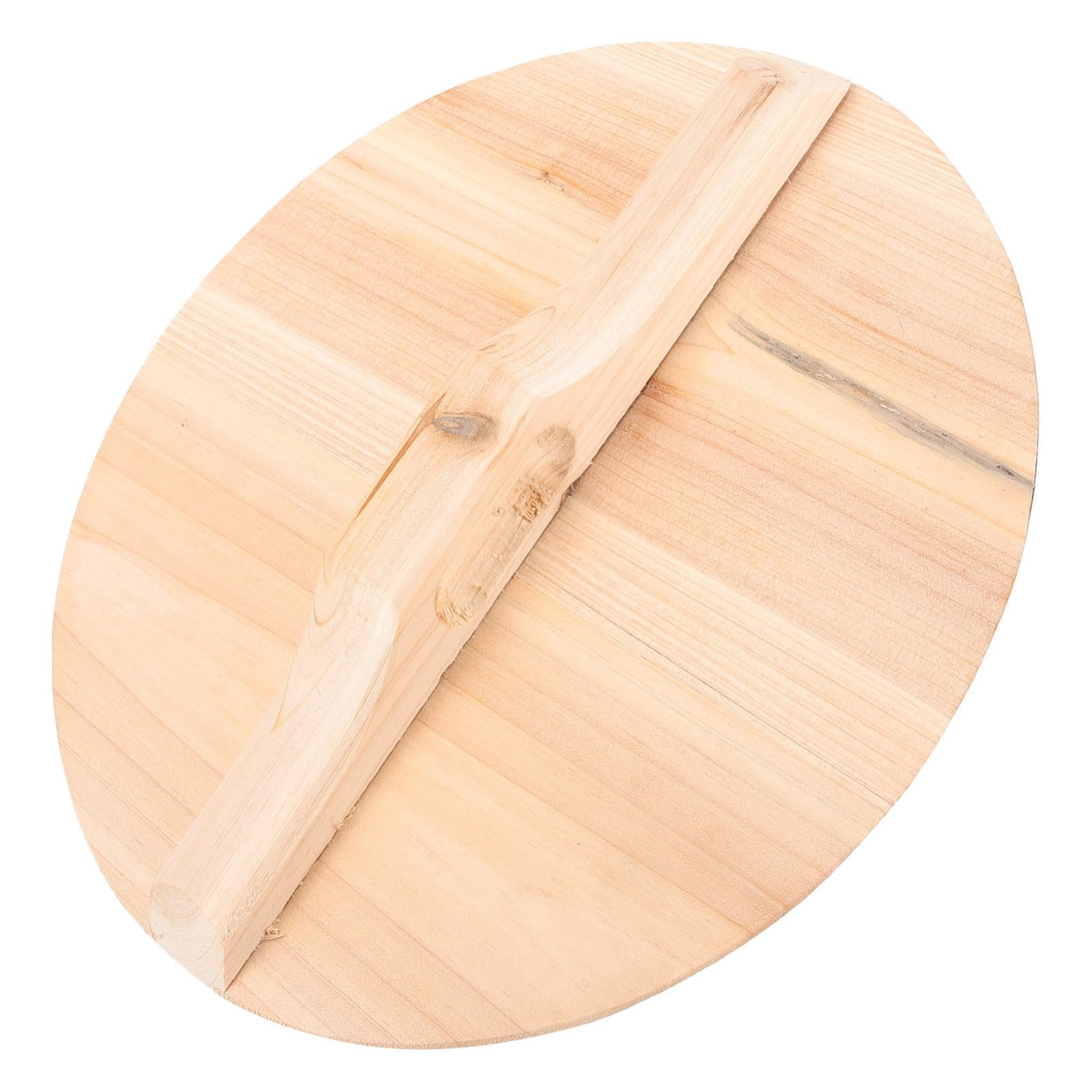 Alasum Coperchio in Legno per Pentola e Wok, Mantiene Sapore Naturale e Trattiene Vapore, Accessorio Cucina Leggero e Resistente per Uso Domestico e Professionale