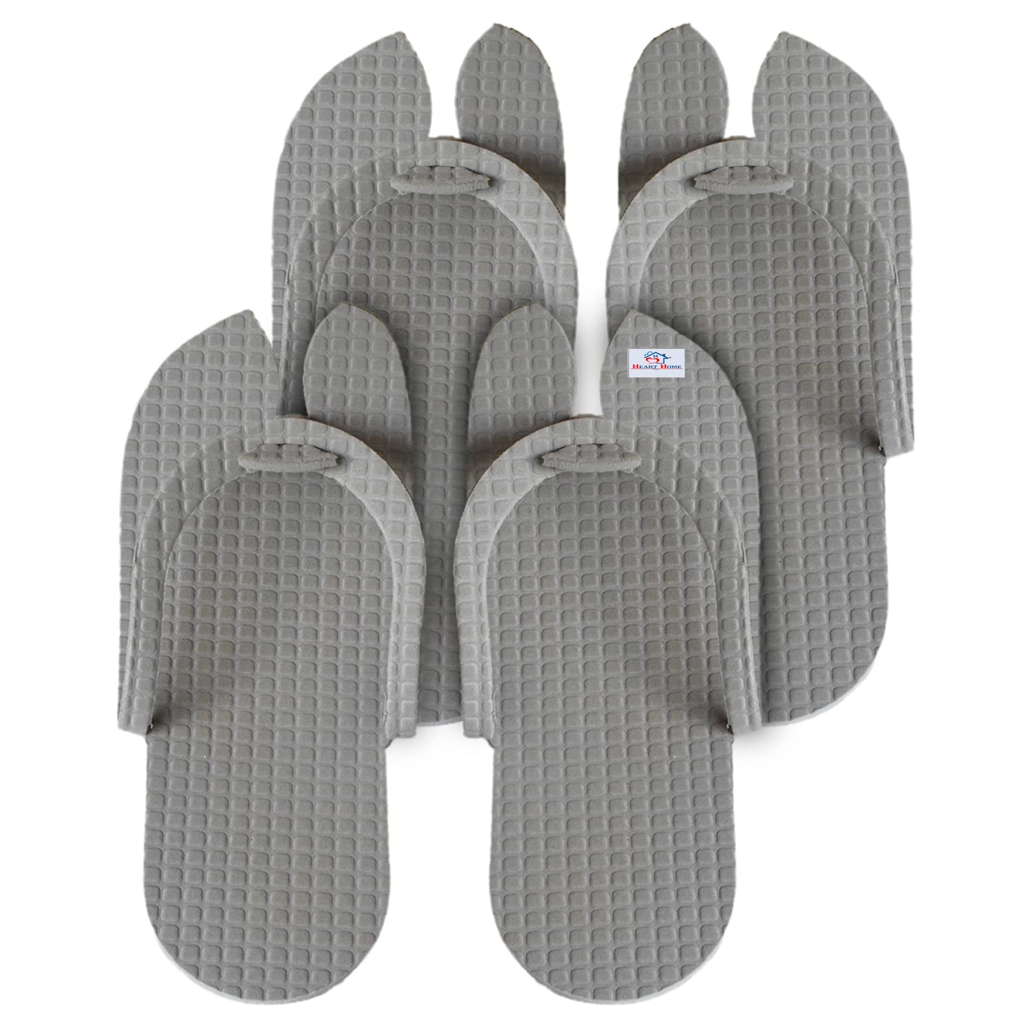 Heart Home Grey Slipper-28x11x1 cm (54HH04201) (B0B5383DR7) Amazon Price History, Amazon Price Tracker