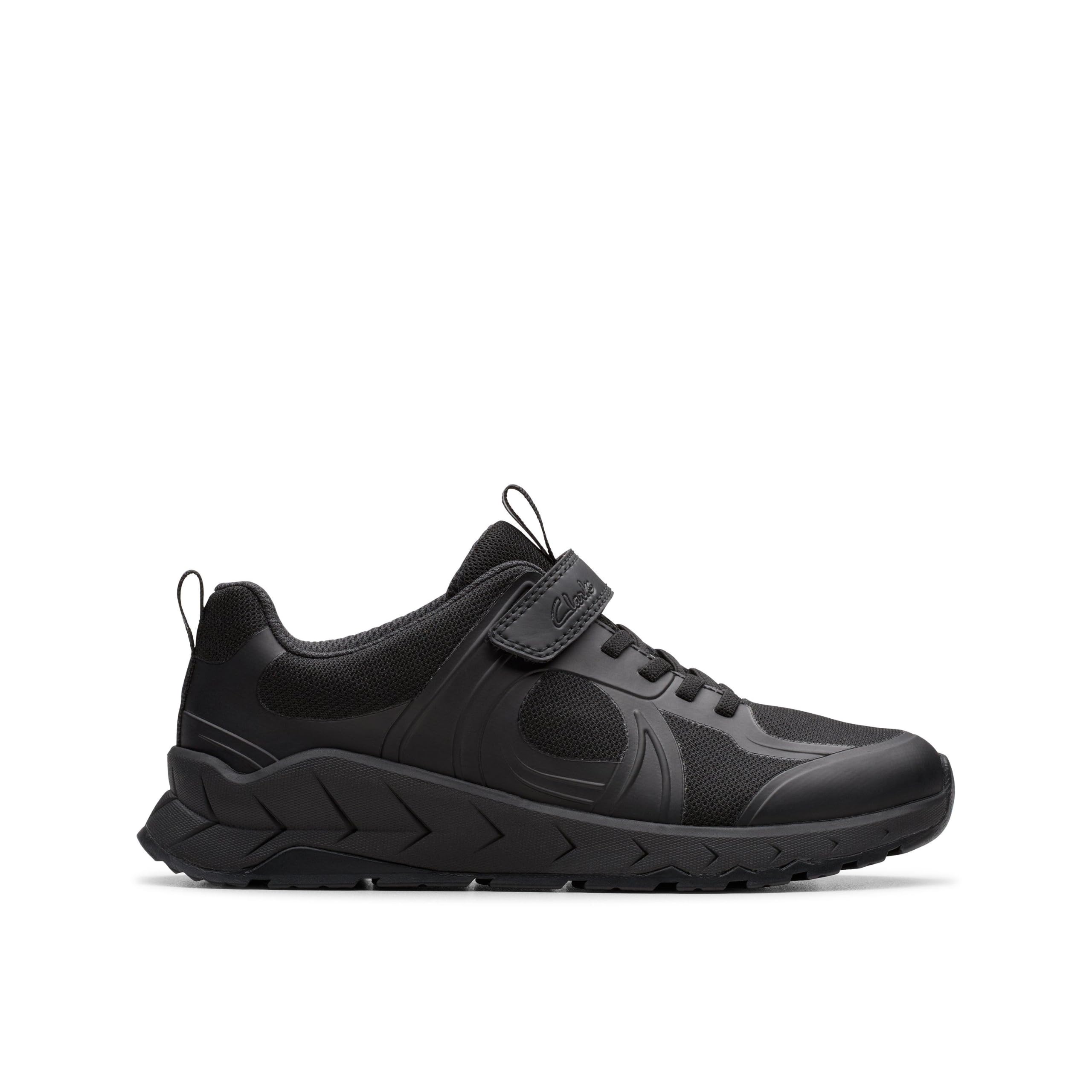 Clarks Selva Edge K Childrens Black, 1.5