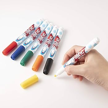 Amazon | マービー 560 ファブリックマーカー 基本色6色セット