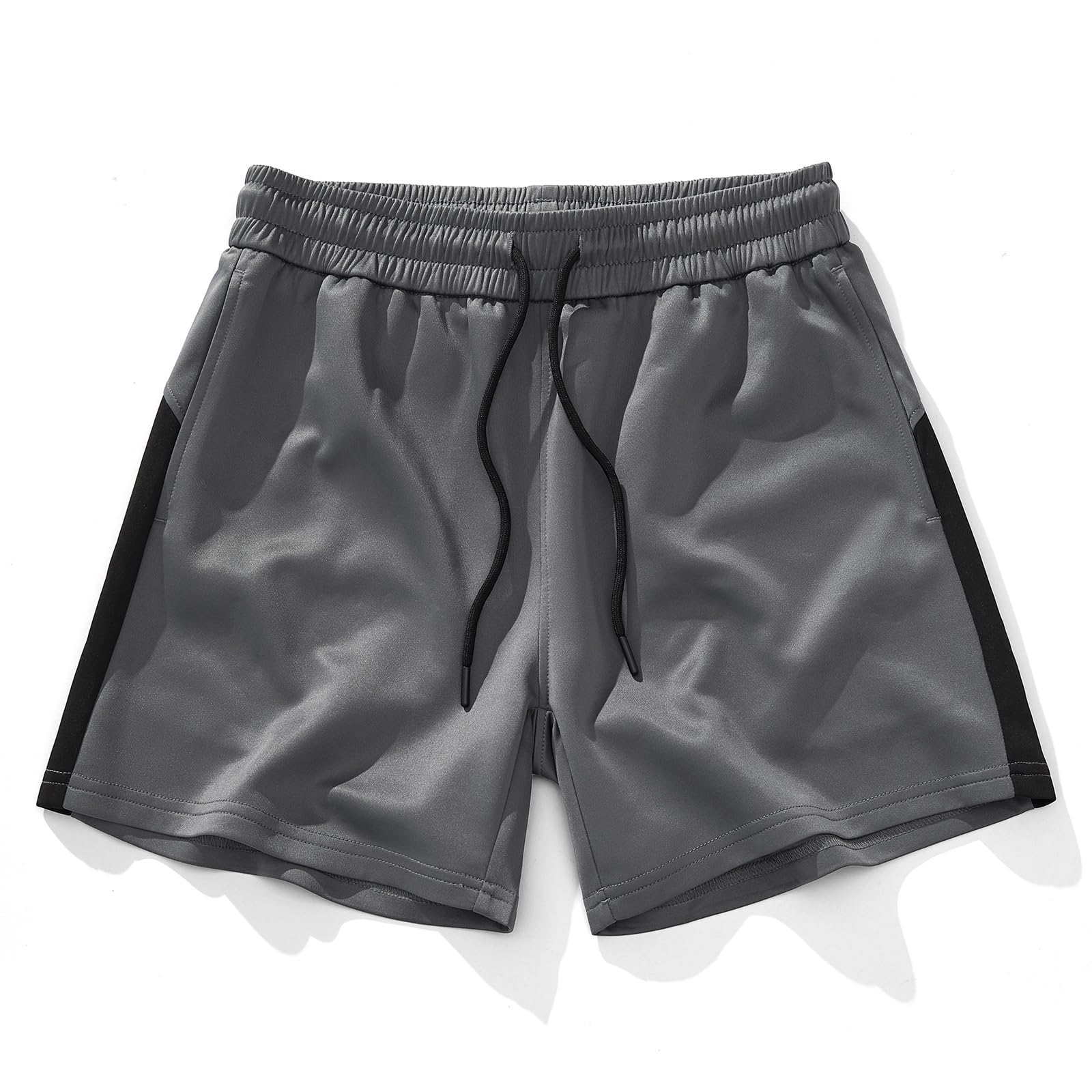 AIMPACT Mens Workout Sweat Shorts 5 Inch Cotton Casual Fitness Mens Athletic Gym Shorts with Pockets