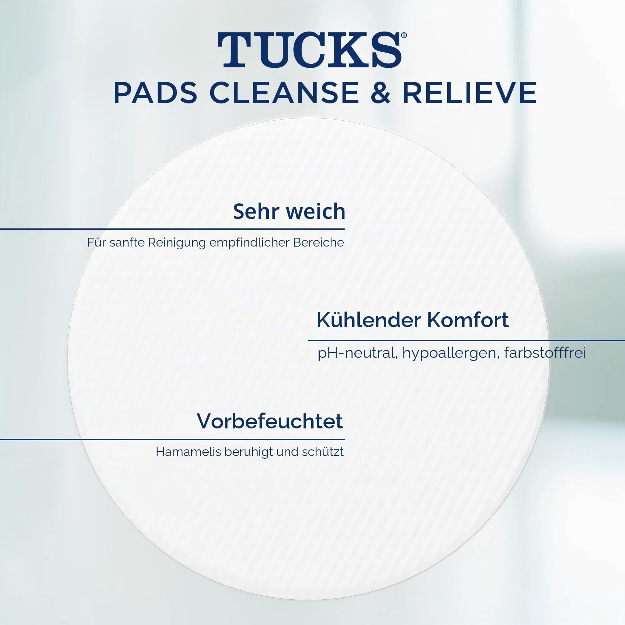 Tucks Kühlkissen, medizinisch, 200 Stück