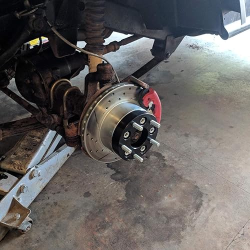 Miniatura 3 de 5 adaptadores de rueda de 5 x 4.5 a 5 x 5 para ruedas Je/ep Jk Wk Wj Xk en Tj Yj Kk Xj Mj Kj Zj, dynofit 0.197x4.500 in a 0.197x5.000 in 1.25"