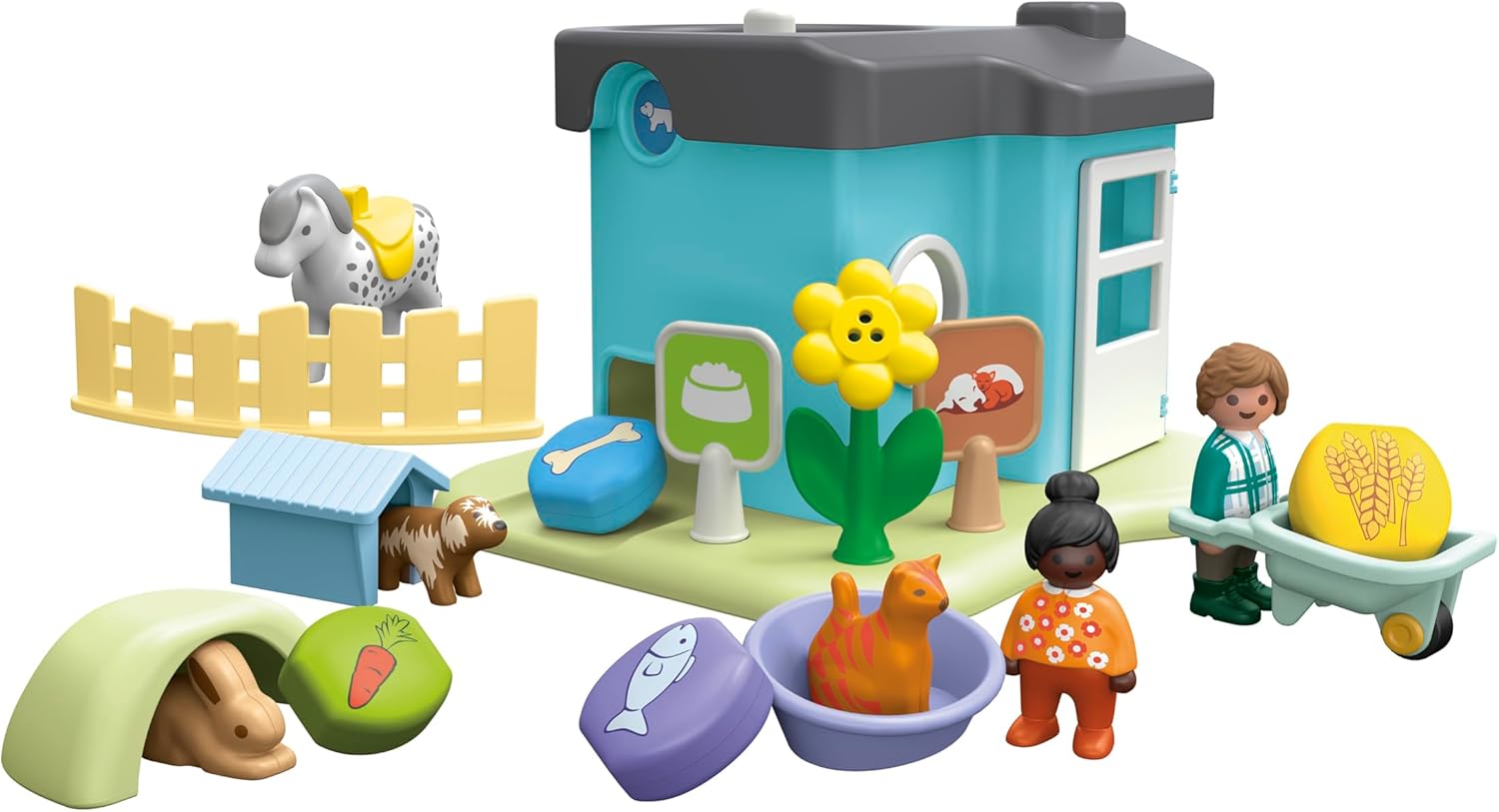 Playmobil Junior: Animal Home with Treat Dispenser