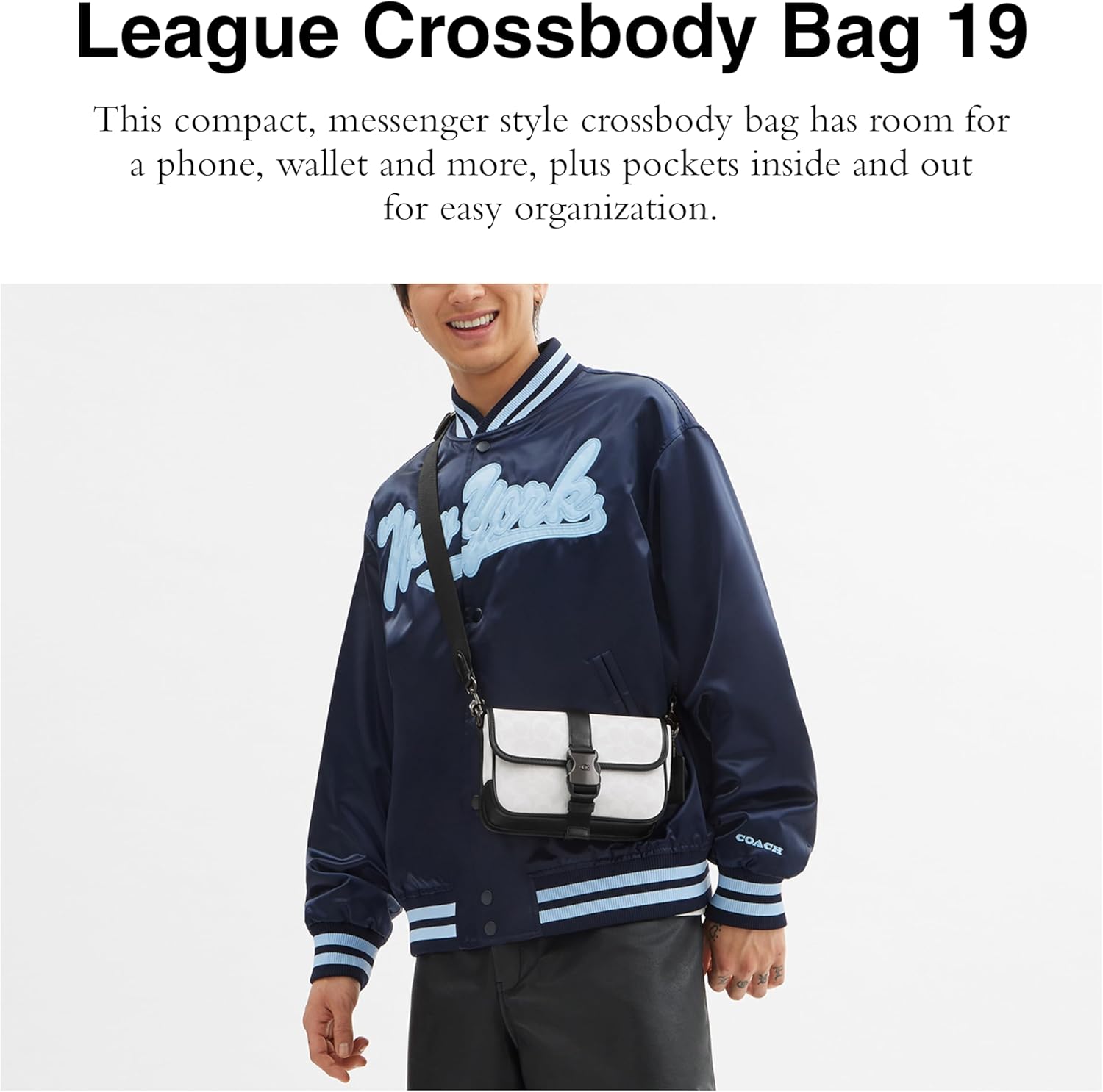COACH mens League Crossbody 19 - Image 2
