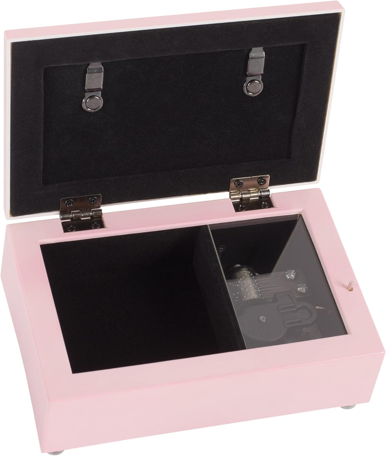 Cottage Garden Sweet Granddaughter I Love You Matte Pink Jewelry Music Box Plays You are My Sunshine