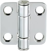 Marine Grade 316 Stainless Steel Friction Hinge 1.5x1.5 Inch Medium Force for Overhead Doors No Gas Shocks Needed