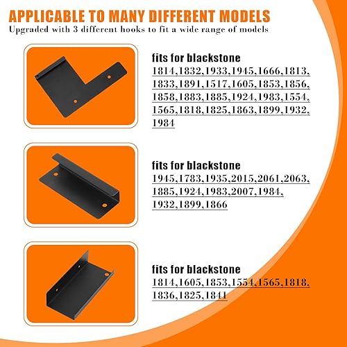 Vista 109 de Uniflasy Bandeja de grasa 69804 con bandeja de captura 67047 para parrillas de gas Weber Spirit serie 300, Spirit E310 E320 E330 S310 S320 S330