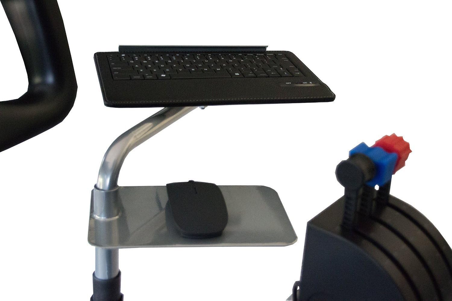 GTR Simulator - CRJ Model Keyboard and Mouse Tray Add on - Silver Color
