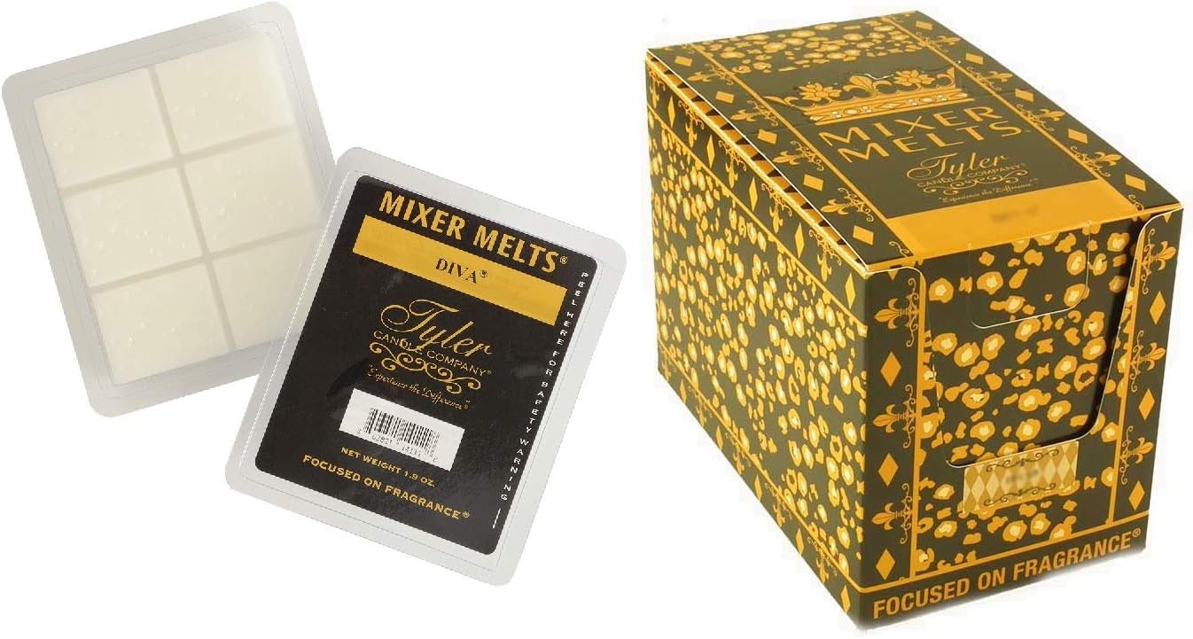 Case of 14 Tyler Scented Wax Mixer Melts or Wax Tarts - Diva