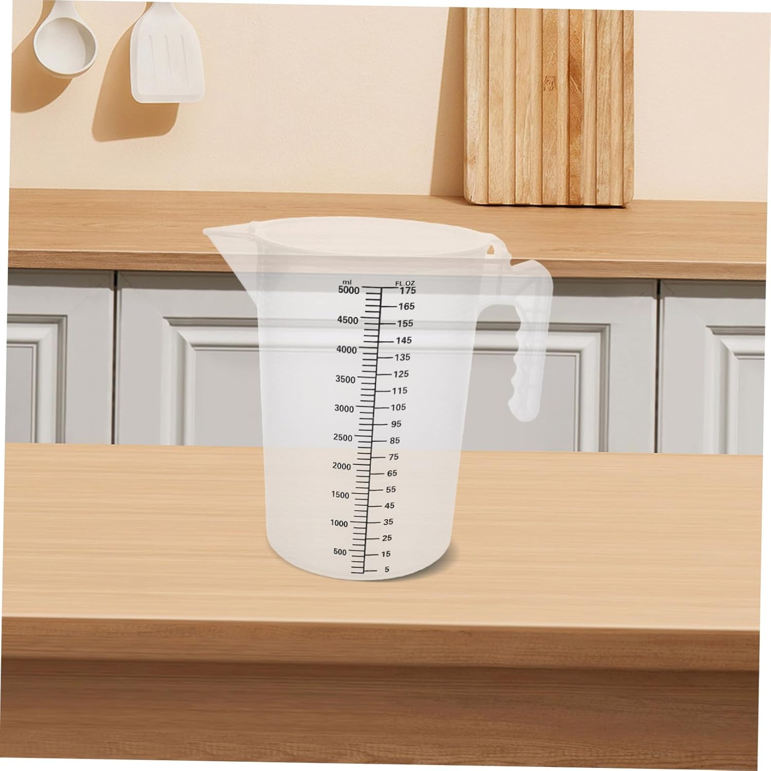 Large Measuring Cup Food Grade Juice Pitcher Accurate Scale for Commercial Milk Tea Shops