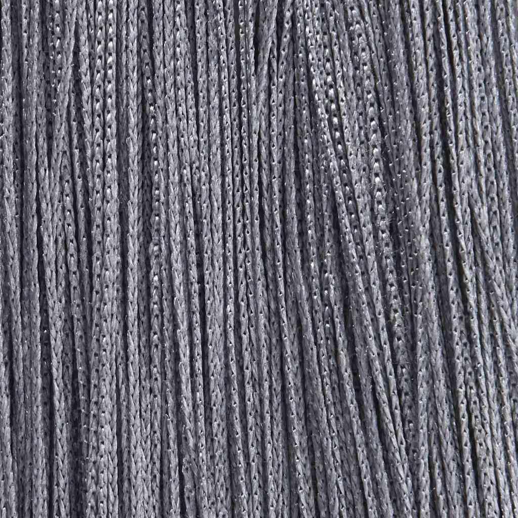 SYDE Zasłony sznurkowe 2 szt. Antracyt 140 x 250 cm