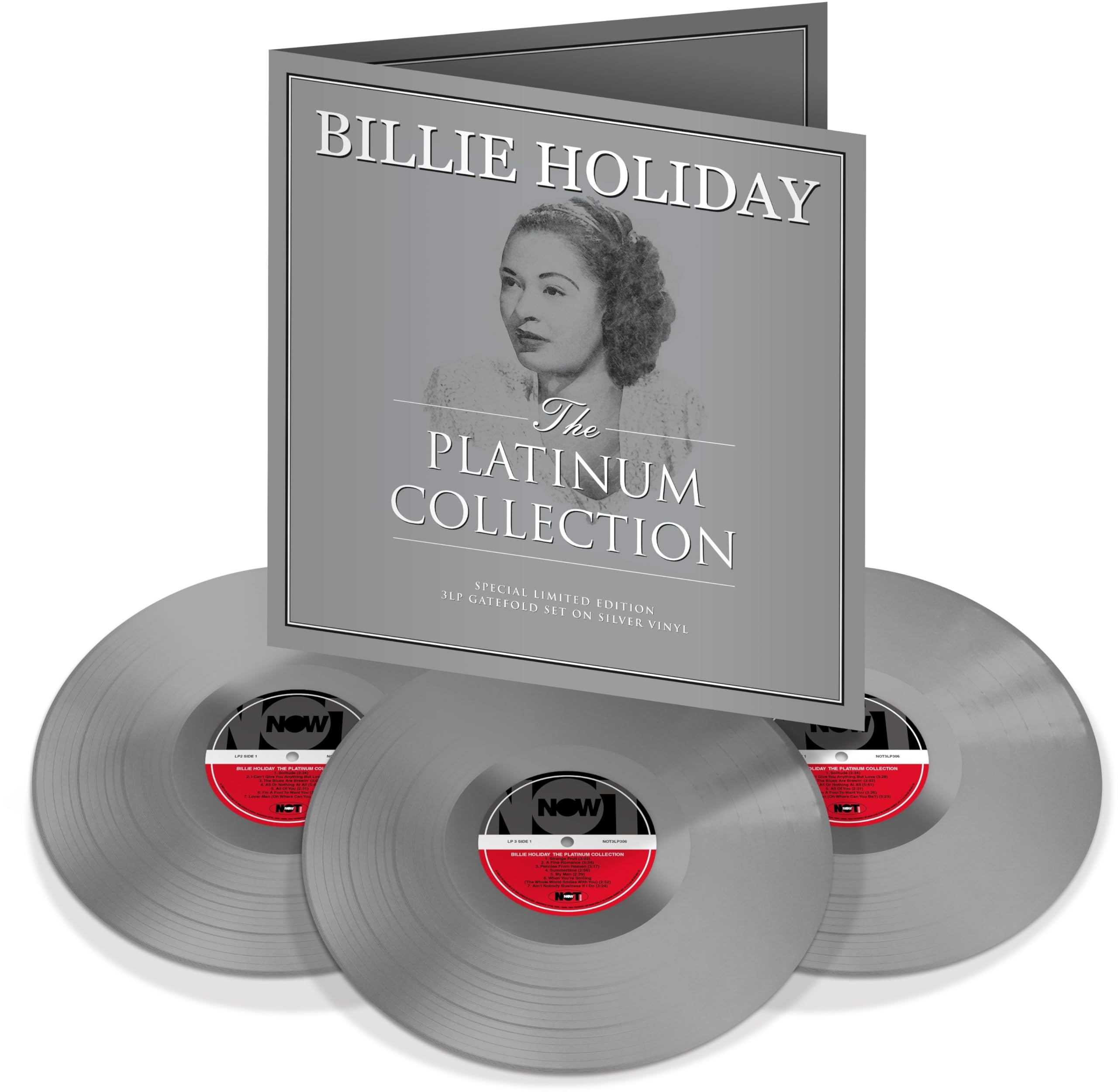 HOLIDAY, Billie - The Platinum Collection (reissue) - GATEFOLD SILVER VINYL 3XLP
