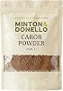Minton & Donello Carob Powder 250g Pack - Antioxidant Rich, Naturally Sweet, Healthy Cocoa Alternative, High Fibre, Versatile, Good for Baking, in Smoothies, Drinks or Desserts