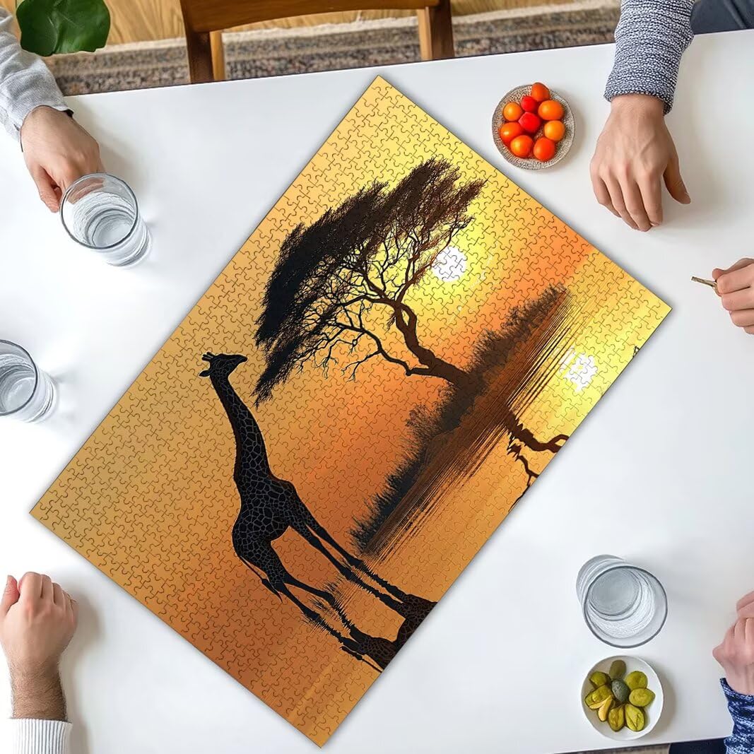 Puzzle Africa, Puzzle 5000 Pezzi Adulti per Decor, Regalo Donna/Uomo -8458