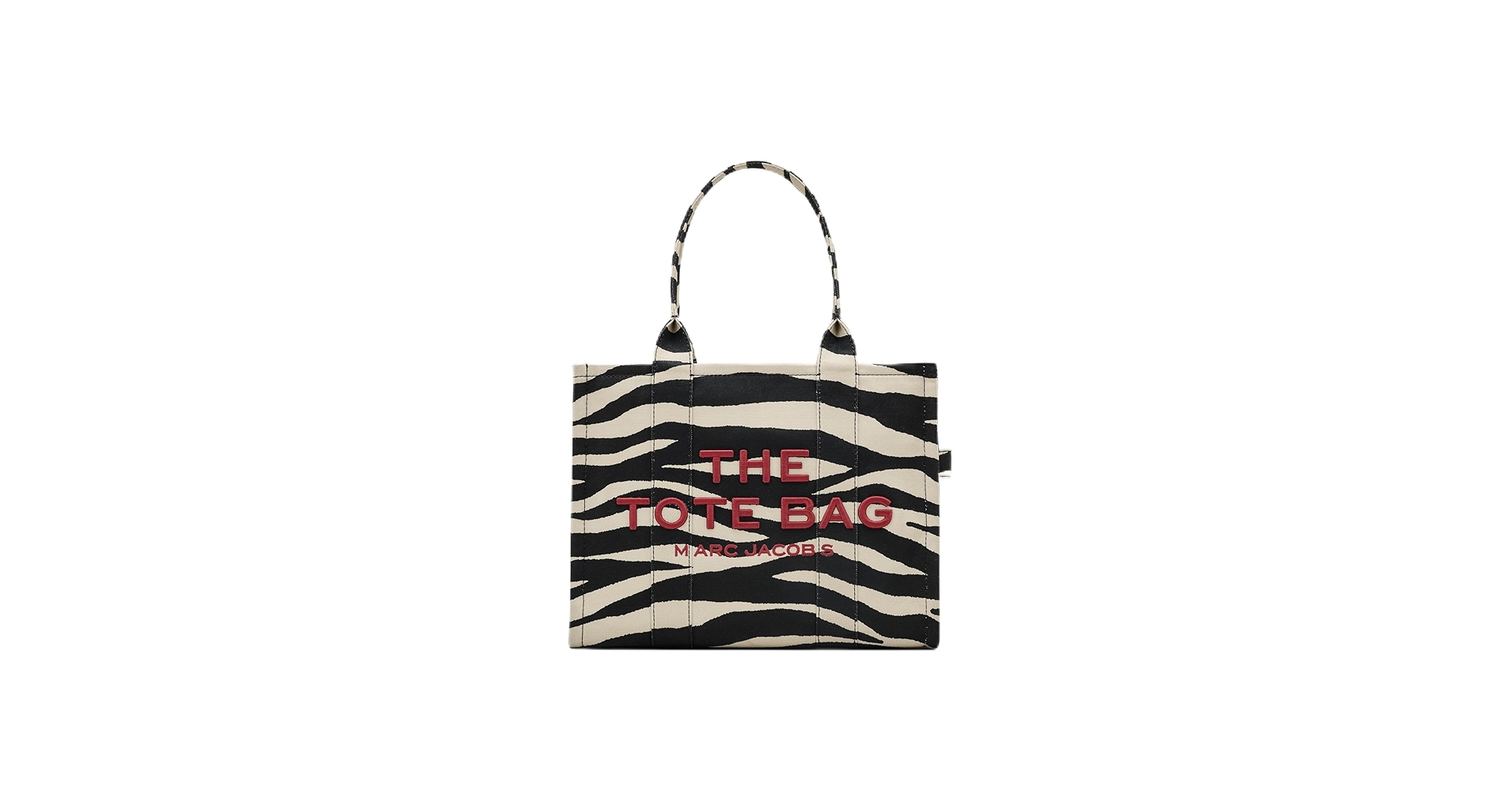 Amazon.com: Marc Jacobs The Zebra Canvas Large Tote Bag