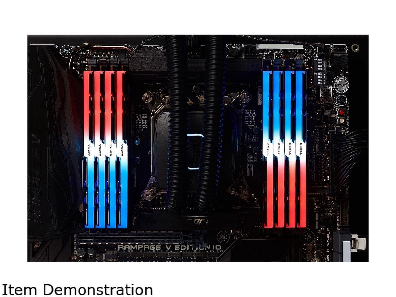 Amazon | G。Skill TridentZ RGBシリーズ128 GB ( 8 x 16 GB ) 288-pin