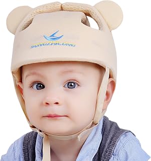 Ocanoiy Baby Infant Toddler Helmet Safety Headguard Head Protective Cushion Cute Children Adjustable Safety Helmet Hat Har... Price In India