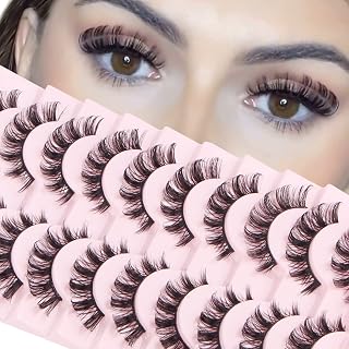 Parriparri Cubed Eyelash False Eyelashes Russian D Curl Cat Eye Lashes Fluffy Bulk Lashes