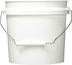 Leaktite 744456 1-Gallon White Plastic Pail Paint Pail/Container