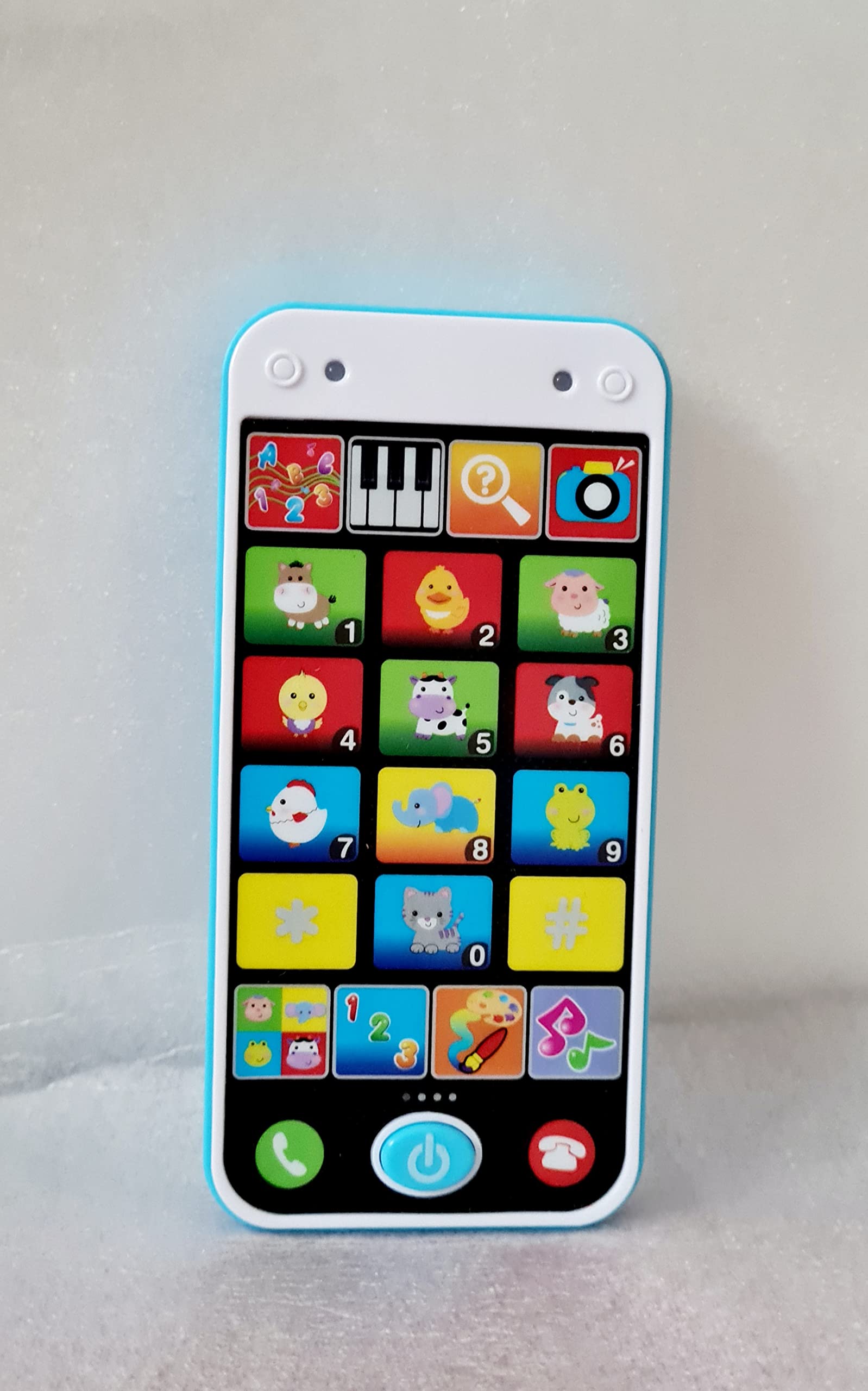 Baby phone ,chat and Count Smart Phone, Scout, Kids Mobile Phone, Educational Toy, Baby Sensory Play, Gift for Children Aged 12 Months, 1, 2, 3, 4 Years, Multicolour