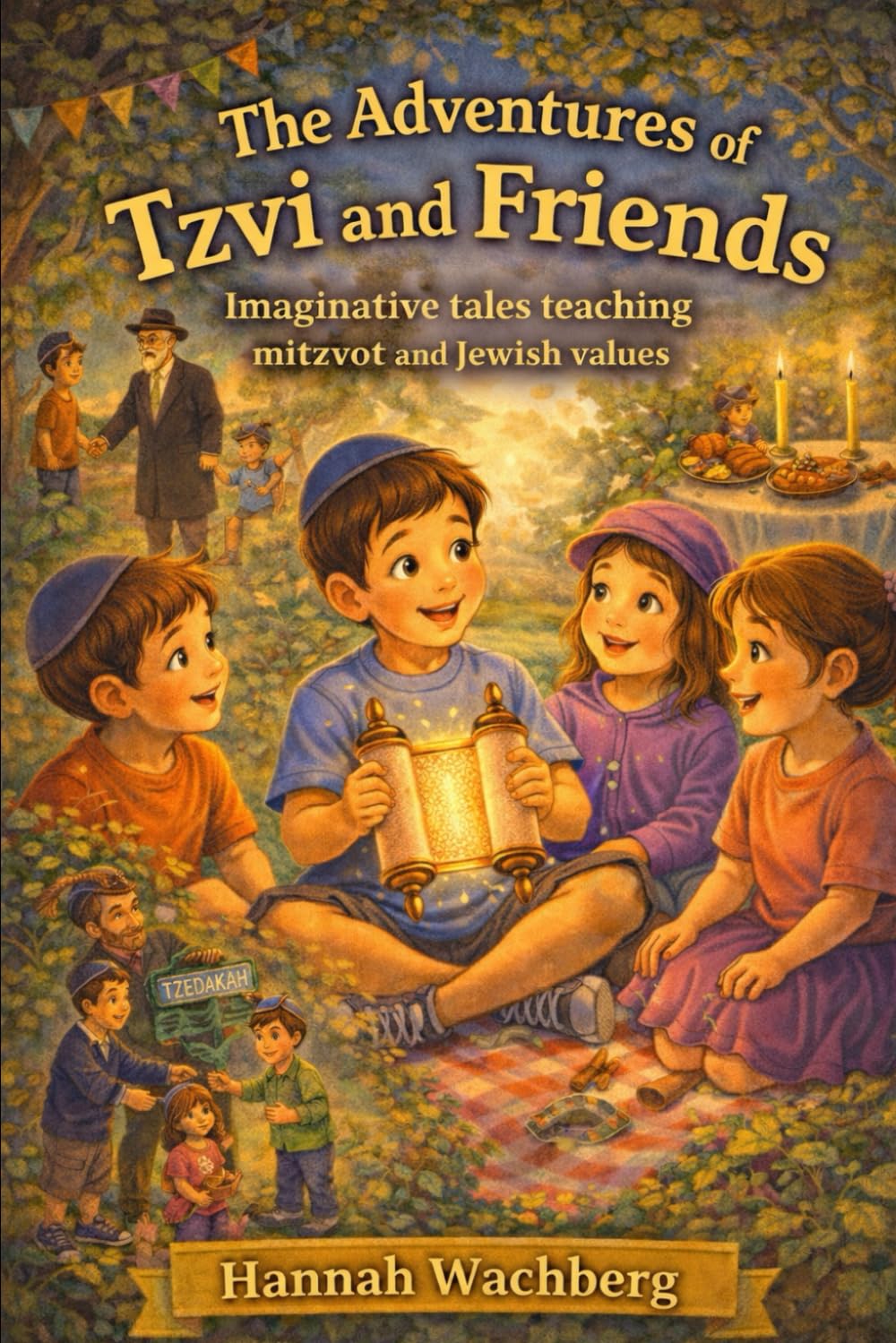 The Adventures of Tzvi and Friends: Imaginative tales teaching mitzvot and Jewish values