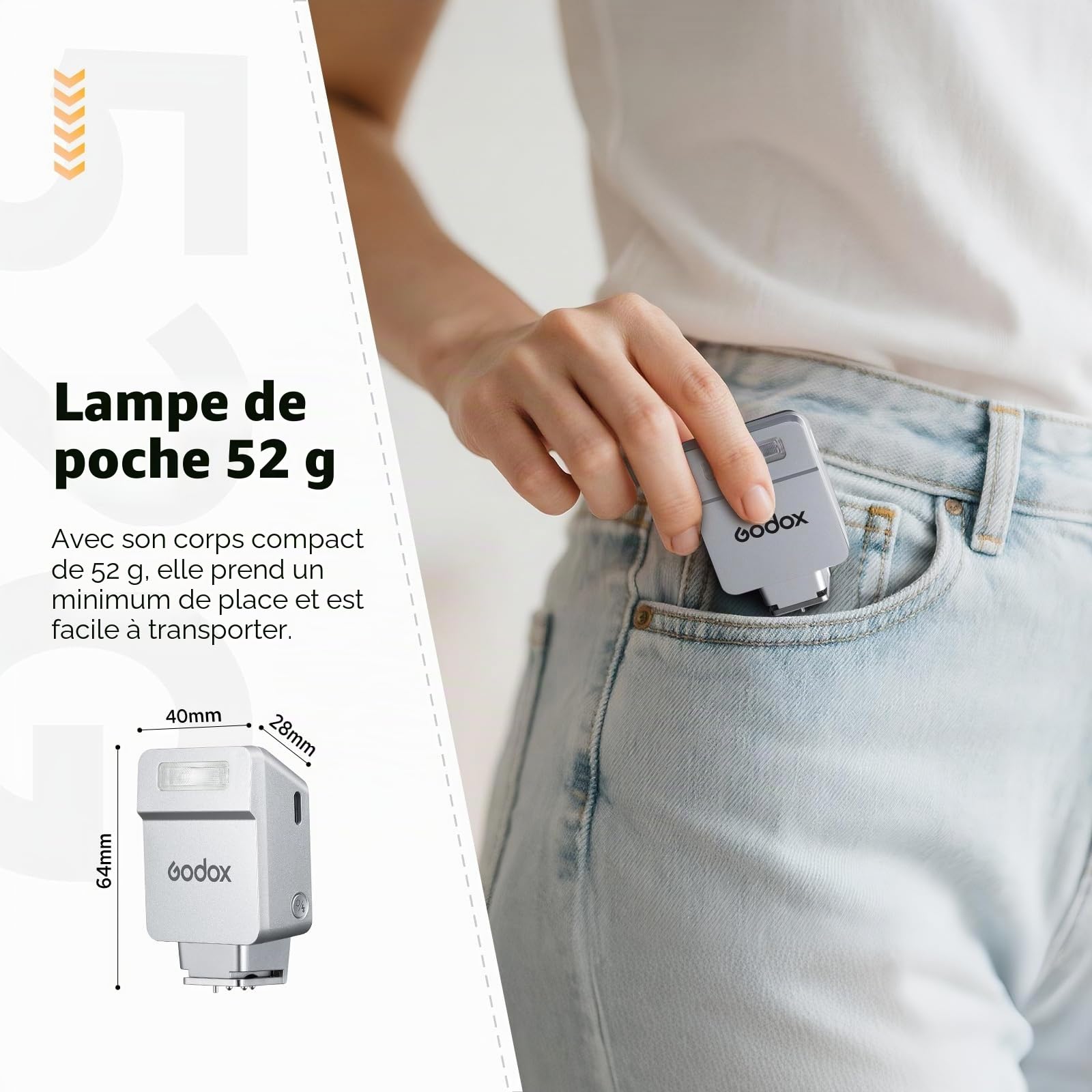 Godox iT22-C Petit Flash pour Canon, Mini Flash TTL avec Écran Intuitif