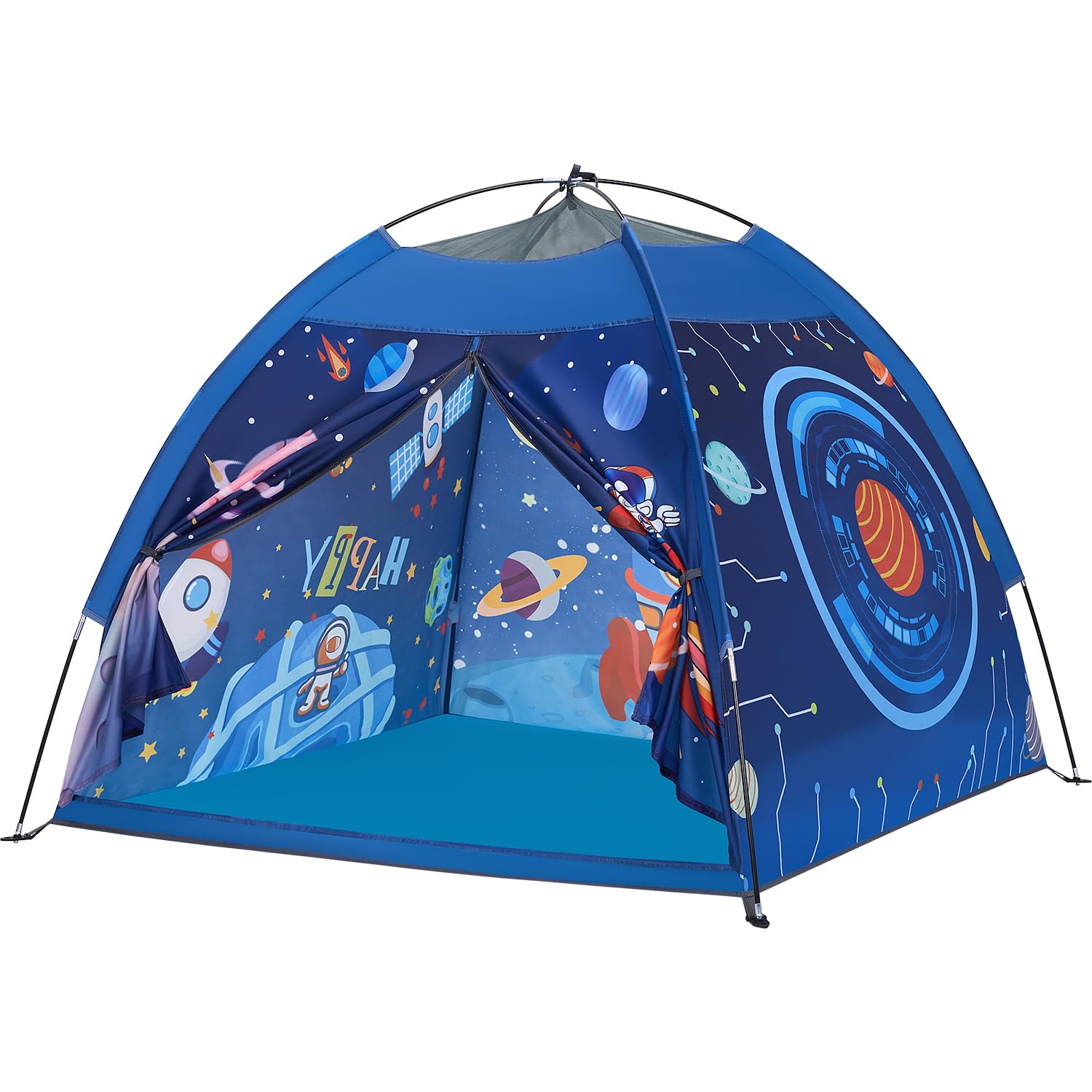 Mnagant Space World Play Tent Galaxy Dome Playhouse for Boys and Girls Imaginative Play-Astronaut Space for Kids Indoor and Outdoor Fun, Perfect Kid’s Gift- 47