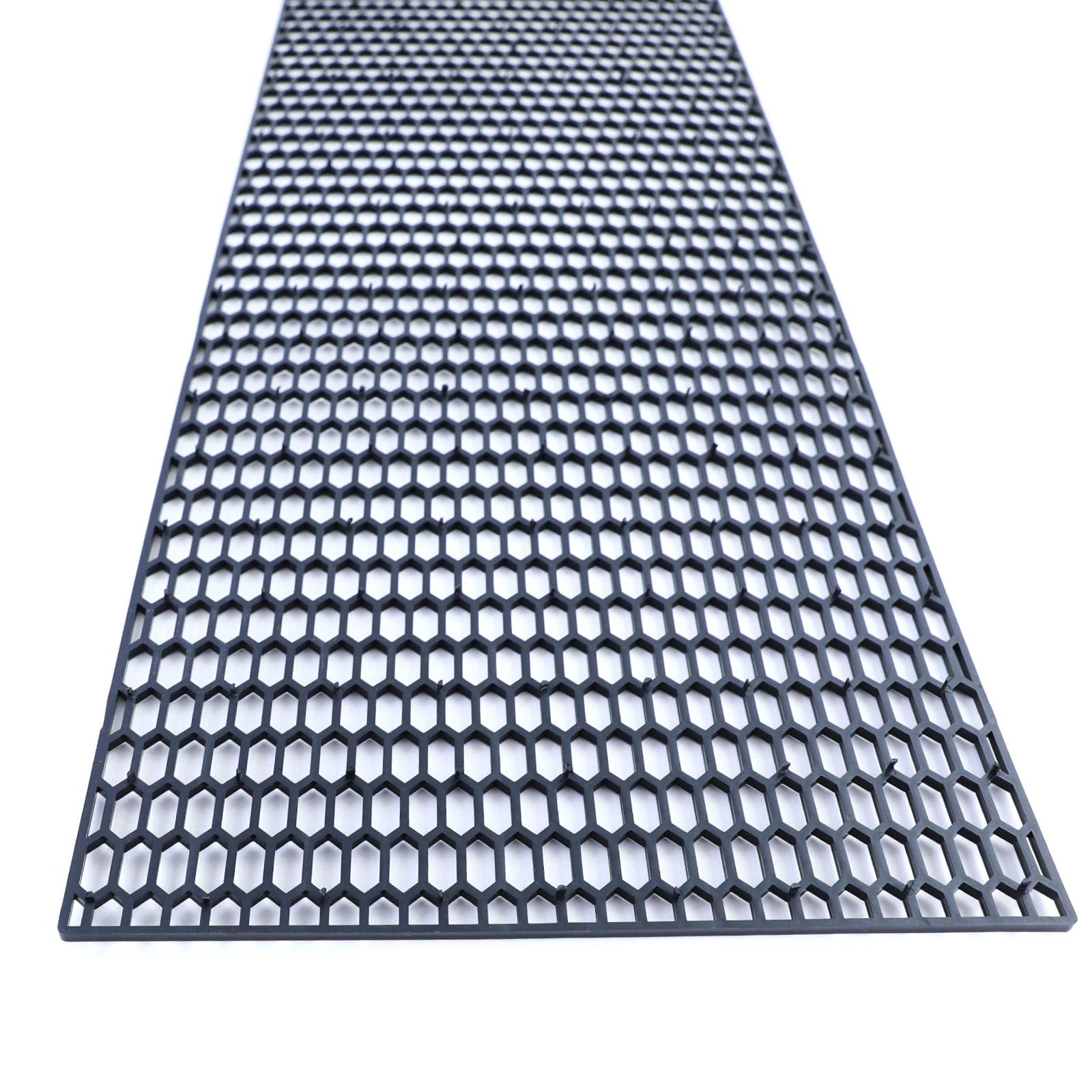 Carparts-Online GmbH - Griglia racing in ABS per paraurti, maglia grossolana, 120 x 40 cm