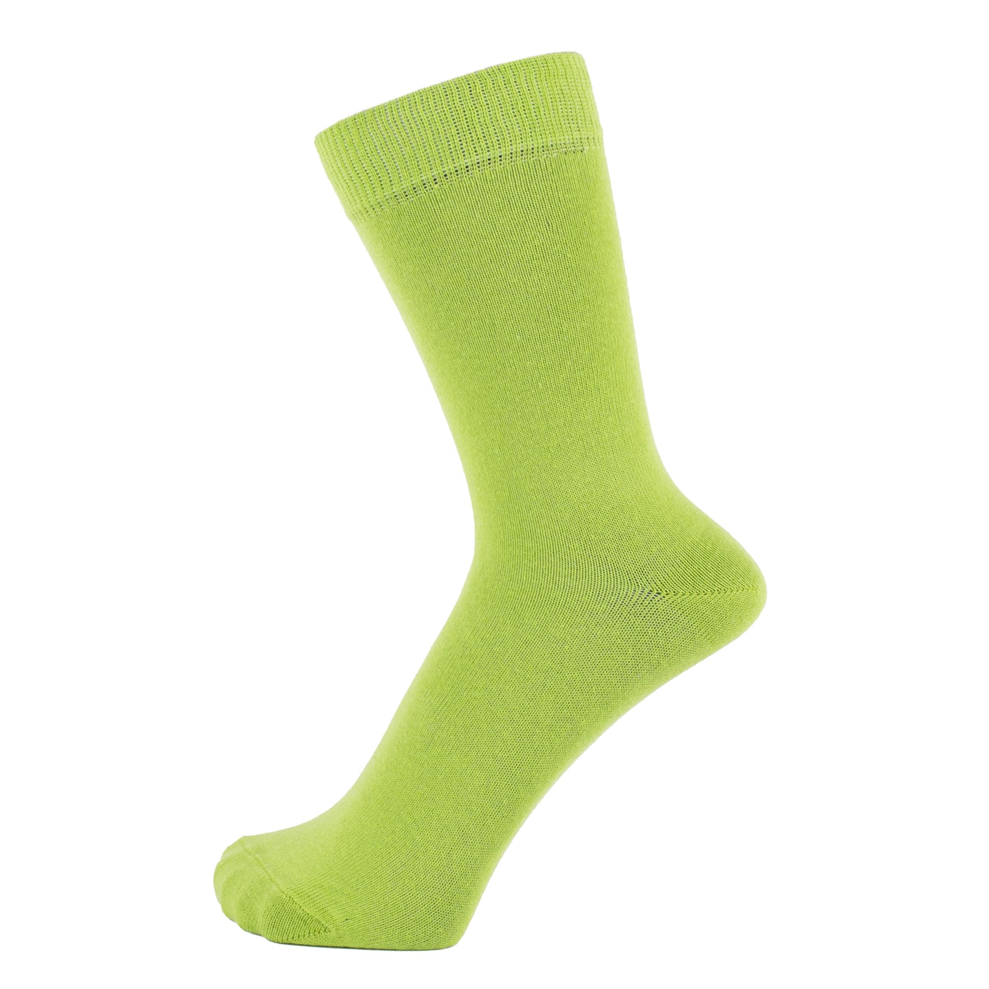 ZAKIRA Finest Combed Cotton Dress Socks in Plain Colours for Men, Women