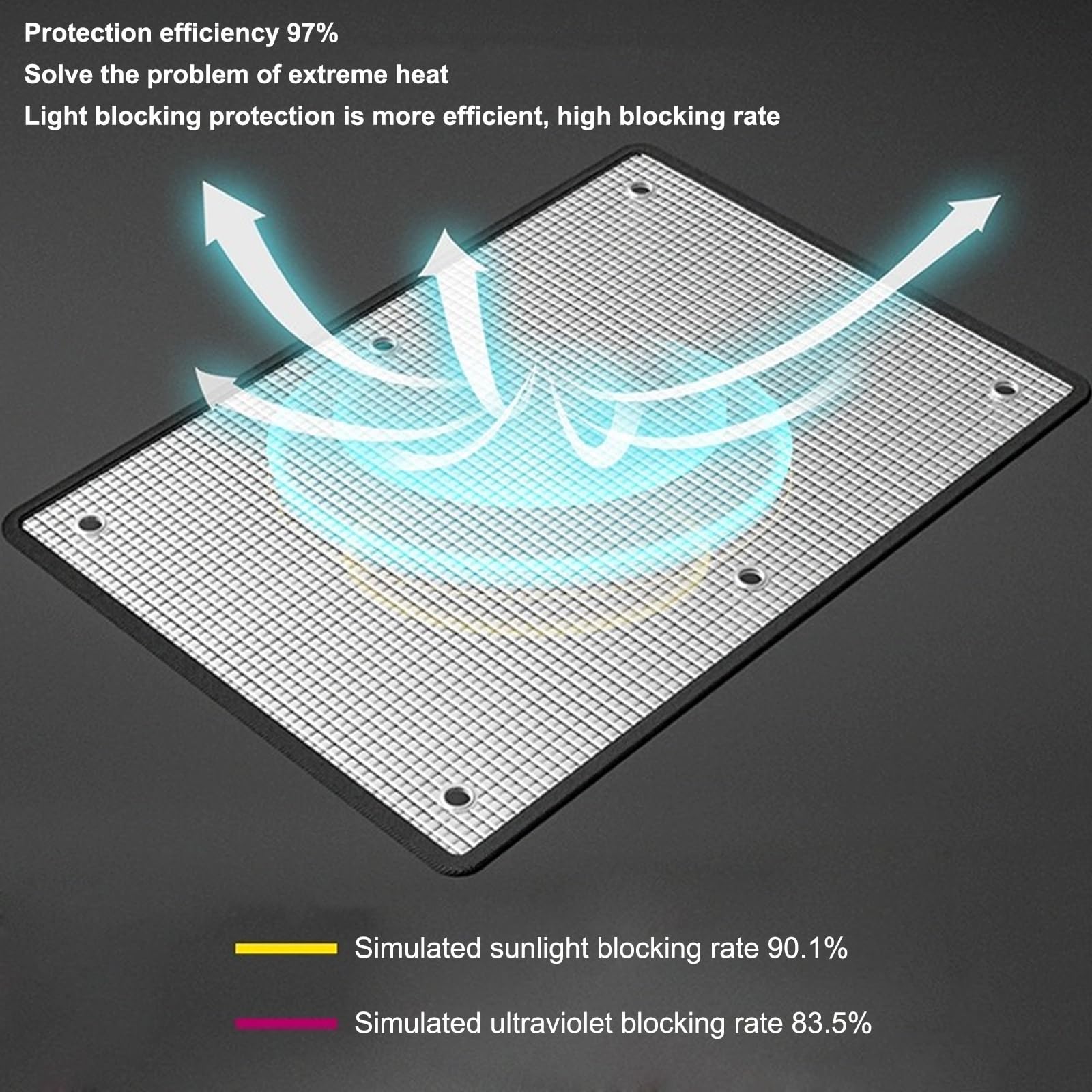 Pellicola Riflettente,Pellicola Isolante in Alluminio,Pellicola per Protezione Solare,Pellicola Oscurante al 100%,Pannelli Isolanti Termici Protezione UV,per Bagno,Cucina (130x260cm/51 x102)