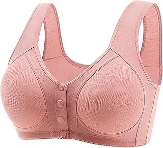 Lift Comentarios, Casual, Transpirable, Sujetador con Botones Arriba, Ropa Interior Sin Anillo De Acero Ropa Interior Embarazo