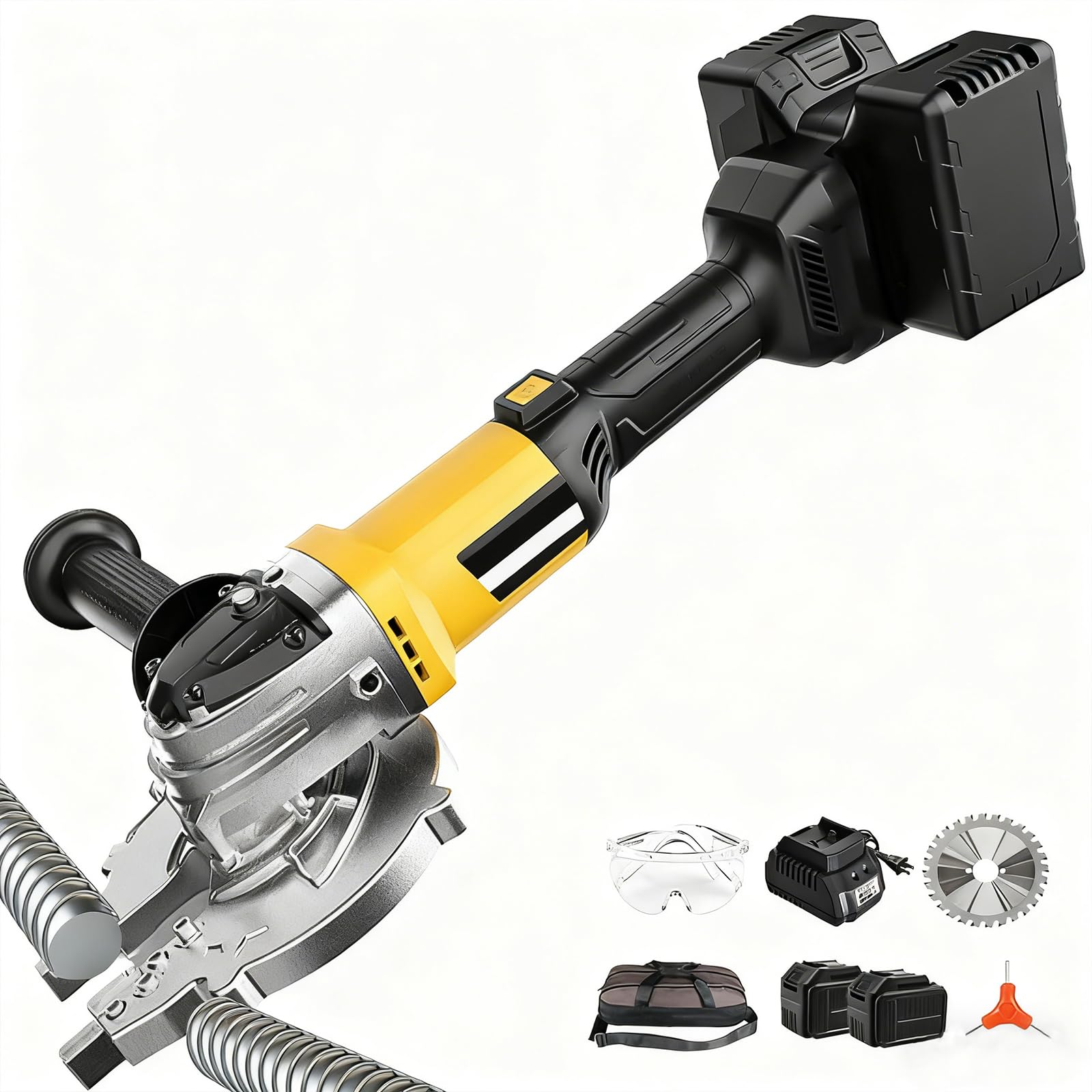 Coupe-barres d'armature électrique sans fil moteur sans balais acier