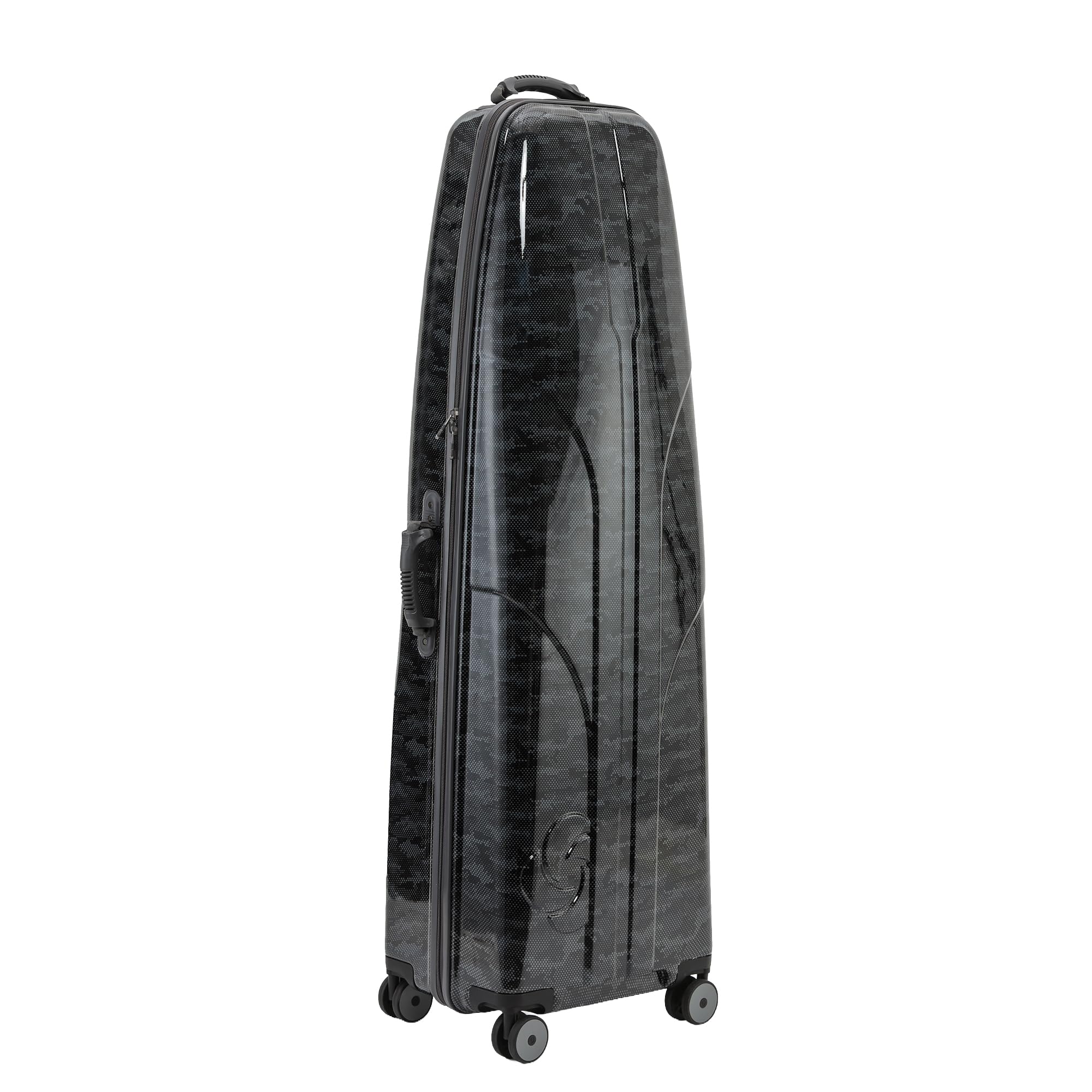 Samsonite Tour Deluxe Golf Hard Case Golf Travel Bag, Lightweight &amp; Durable ABS Shell, 360 Degree Multi-Directional Wheels