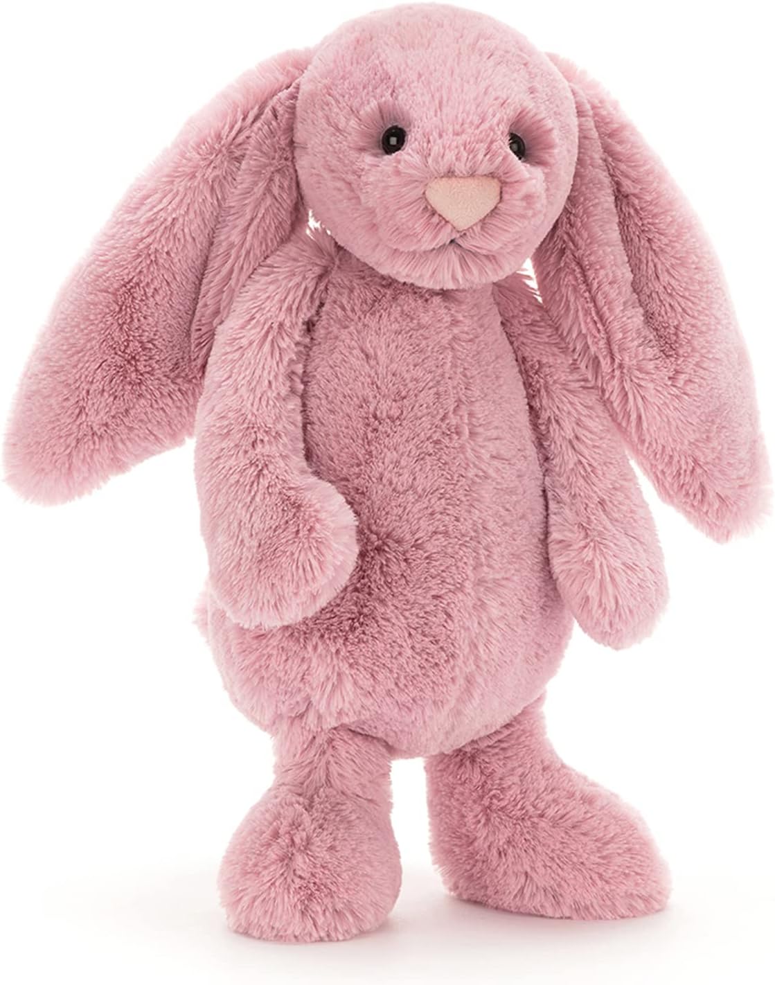 Jellycat Bashful Tulip Pink Bunny Stuffed Animal, Medium 12 inches - Rabbit and Bunny Plush Toy - Classic Children's Gift