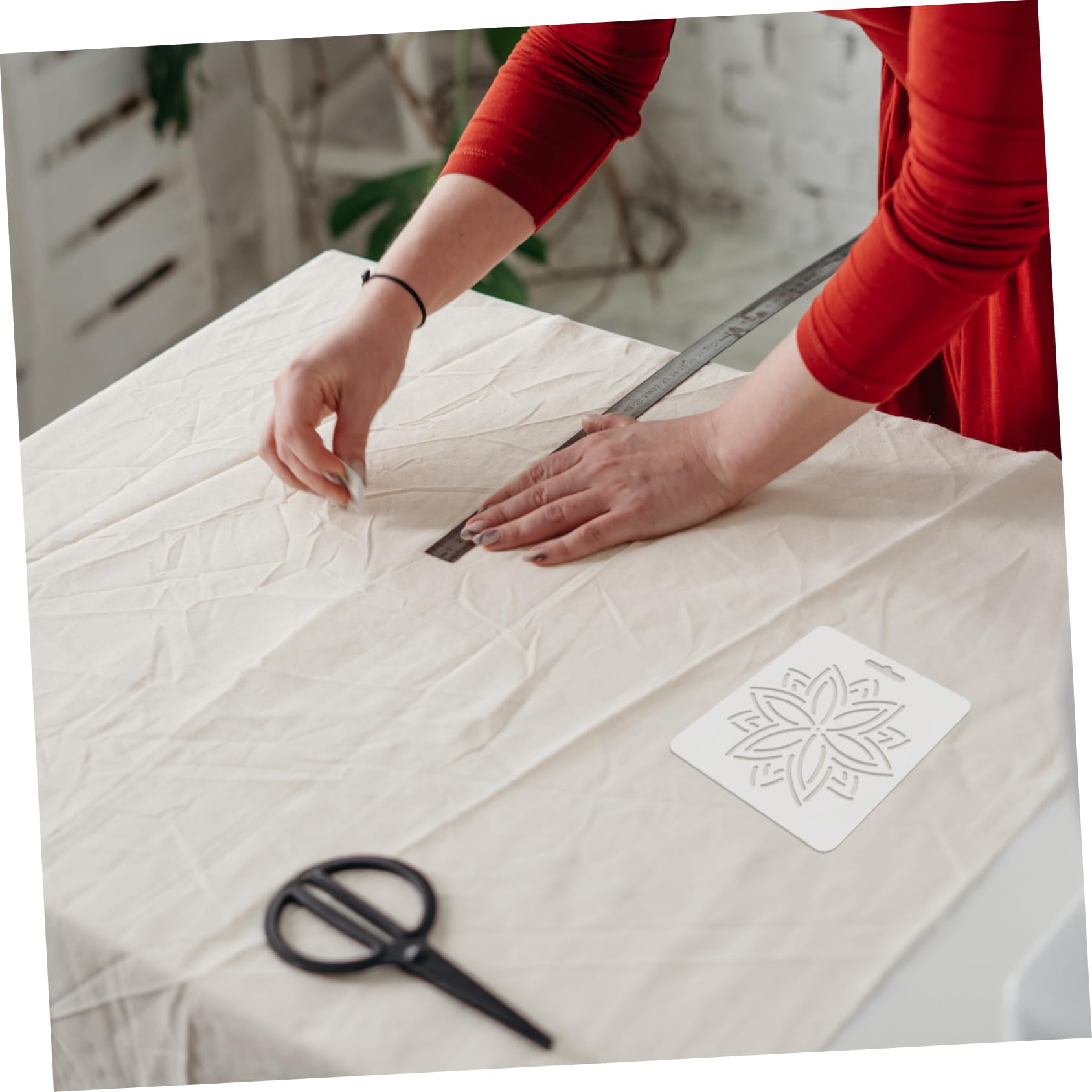 8 Pezzi Righe in Acrilico per Cucito e Patchwork Strumenti Sartoriali in Plastica per Modelli Fai-da-te