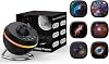 Galaxy Projector, Star Projectors Home Planetarium Space Ceiling Starry Sky Night Light with Light Strip, Meteor and Galaxy Projector & 7PCS Discs for Kid Adult Gift [Energy Class A]