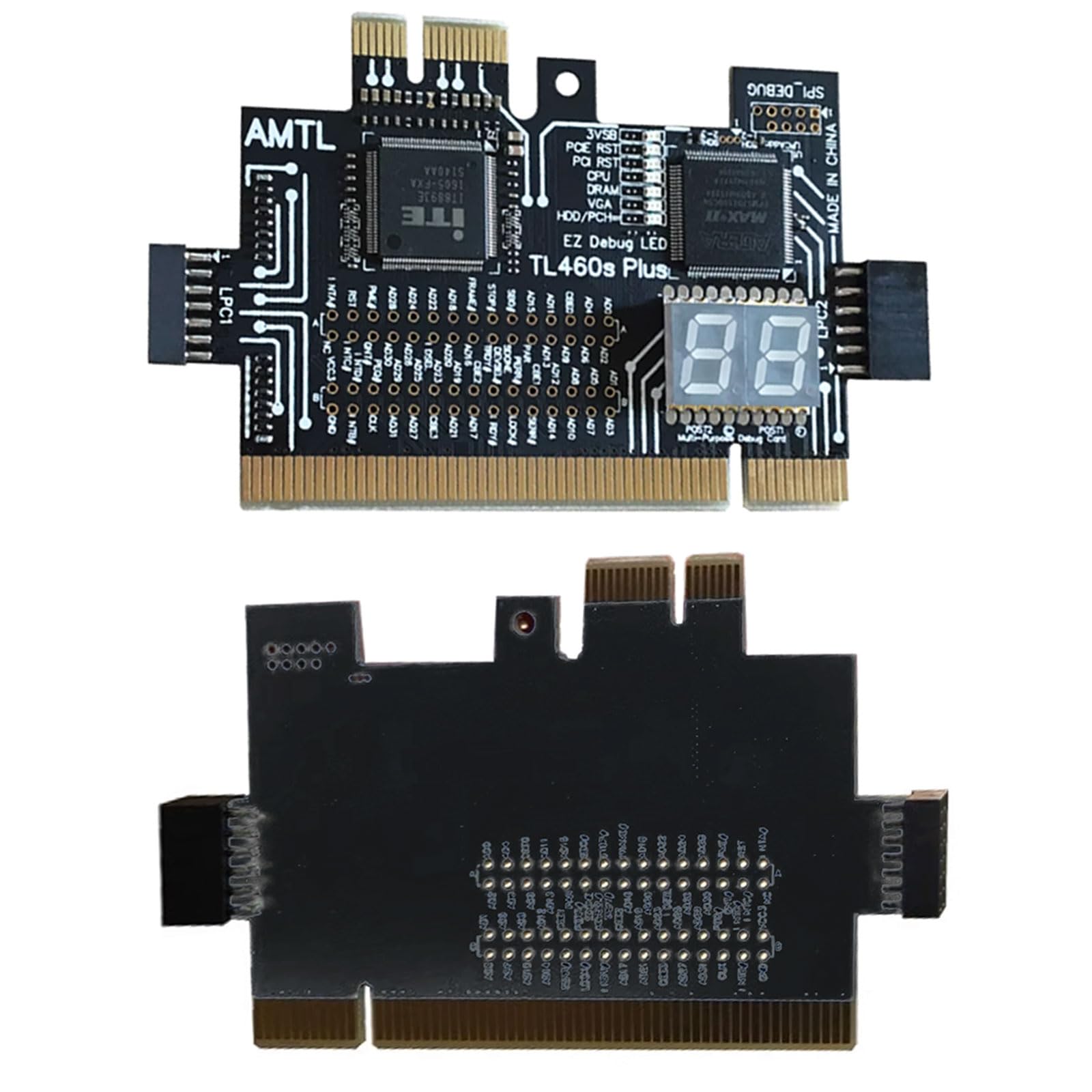 A1105 Wielofunkcyjne narzędzie do debugowania płyt głównych PC z funkcją Standby3Vsb Power Light PCIe resetuje i wykrywa usterki, karta debugowania sprzętu komputerowego