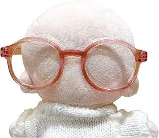 エタモ ぬい服 15cm メガネ サングラス ぬいメガネ ぬいグラス 小物 ぬい活 推し活グッズ (クリアピンク(15cmぬいメガネ))