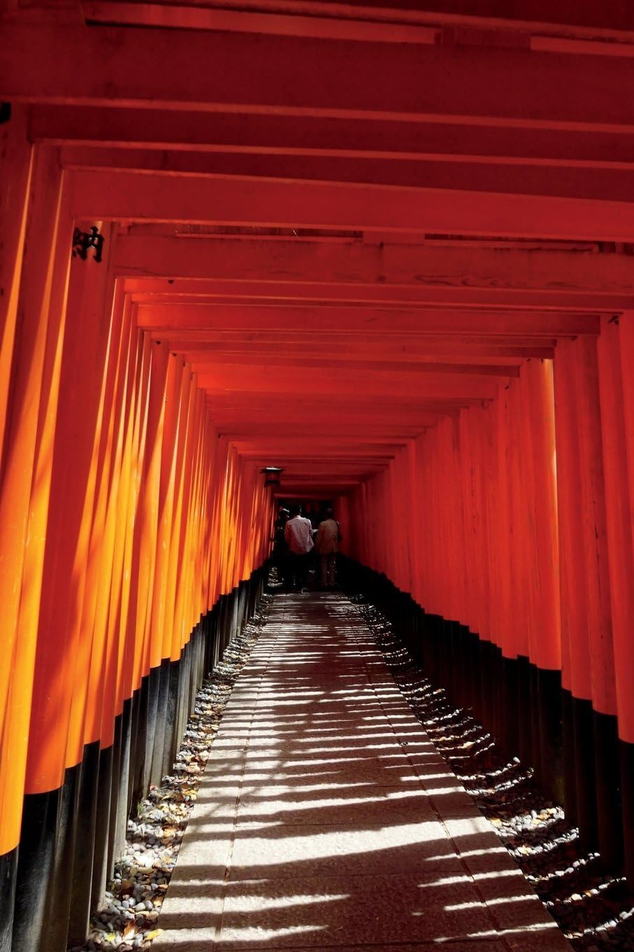 Torii Gates of Fushimi Inari Shrine Kyoto Japan Journal: 150 page lined notebook/diary