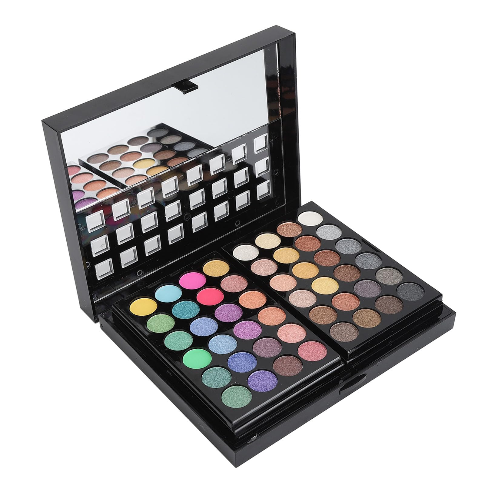 Pongnas Kit per Pratica Viso Manichino Trucco 3D Silicone Professionale per Principianti Allenamento Trucco Viso Occhi Tavolozza Pennelli Ciglia Finte Eyeliner Matite per (Colore della pelle medio)