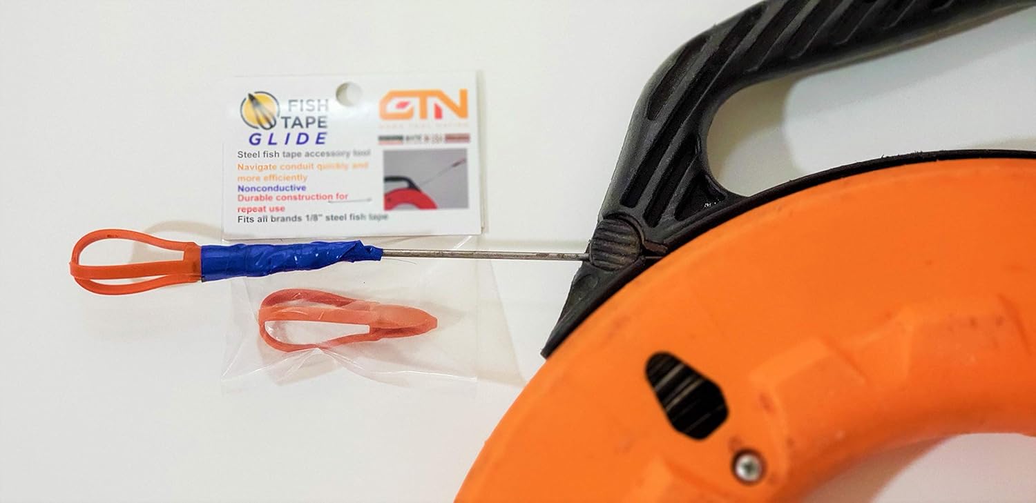 Navigate Through Conduit, Insulated Walls, Pull Wire & Create Wire Heads Faster and Easier Than Ever! *Fishtape NOT Included*