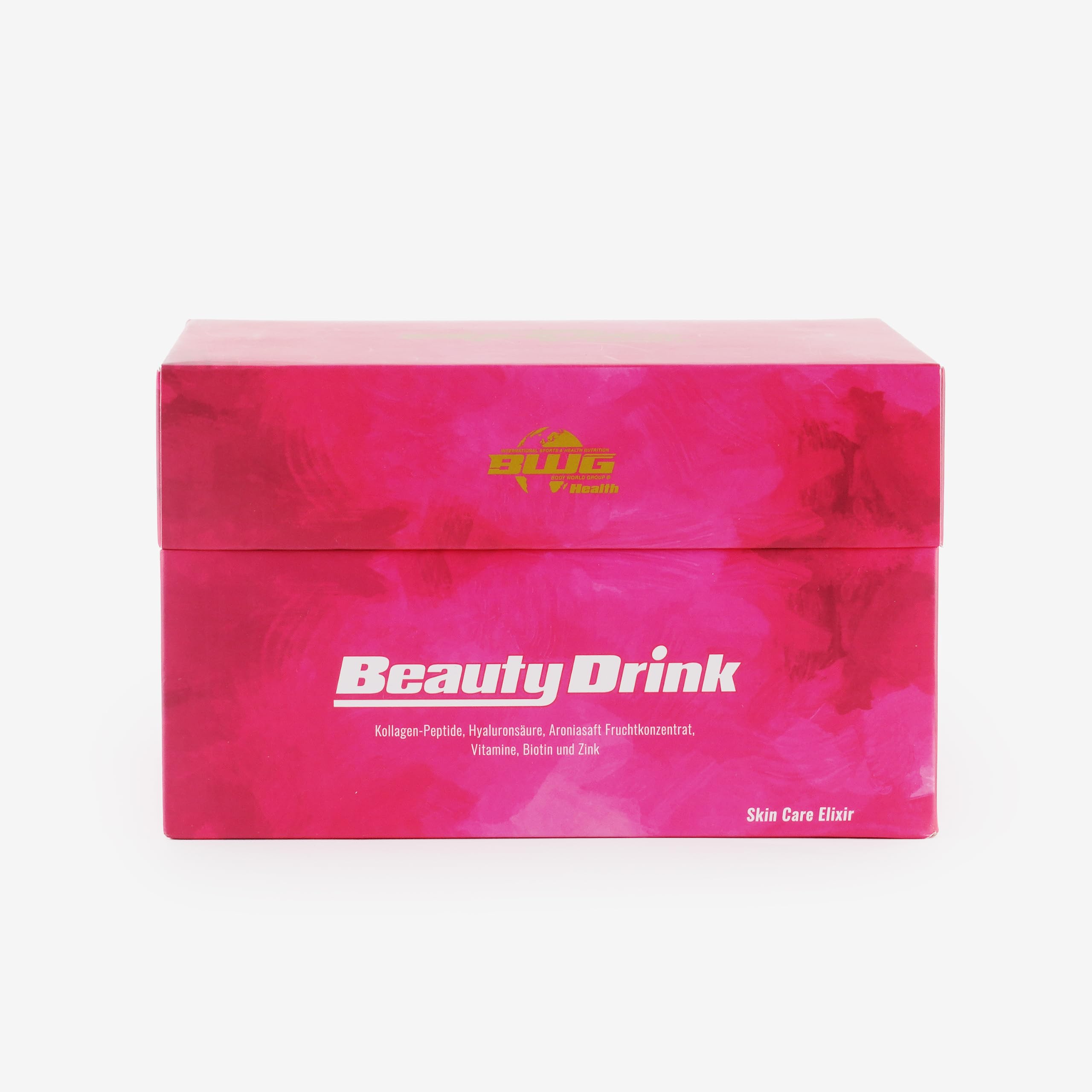 BWG Health Beauty Drink Kollagen-Peptide, Berry Mix, 28 Trinkampullen | Kollagen-Peptide 3000 mg