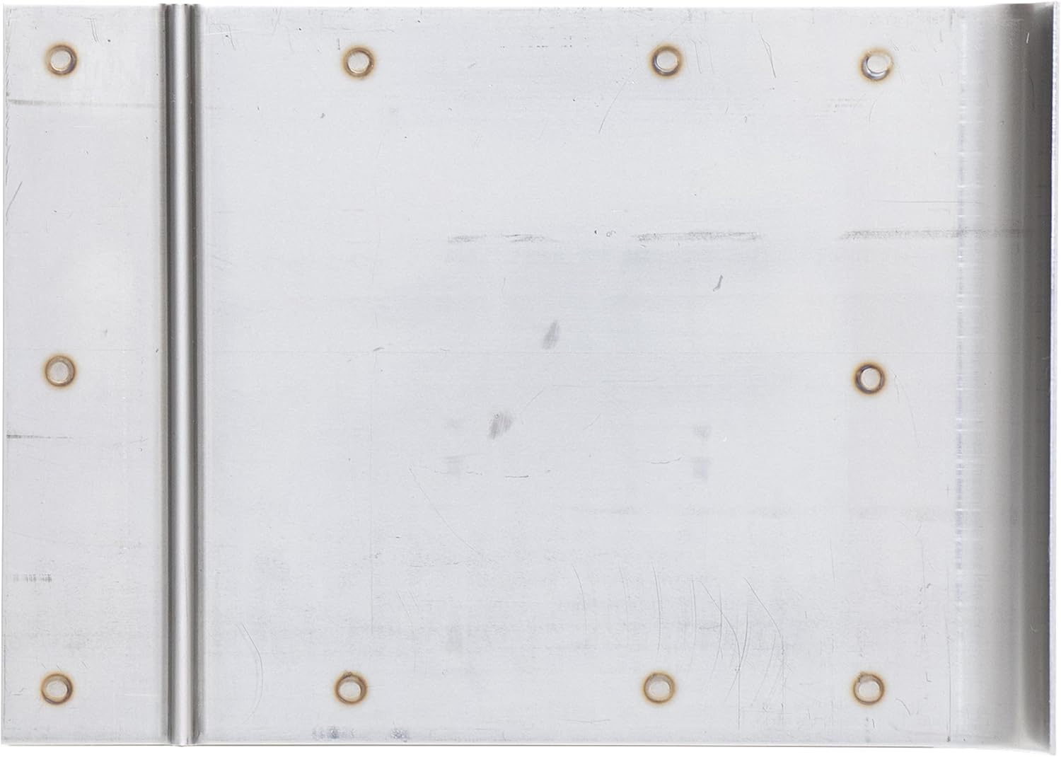 MARSHALLTOWN Stainless Steel Safety Step Hand Edger/Concrete Groover, 6 x 8 Inch Blade, 3/4 Inch Radius, 7/8 Inch Lip, Made in the USA, 4283D-70