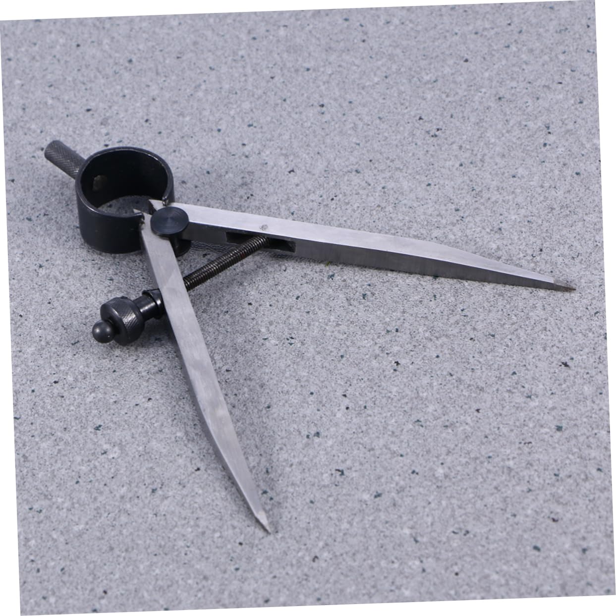 Rapid Adjust Stainless Steel Divider Caliper Measuring Tool 100mm | Fine Adjustment, Precise Distance Marking, Arc Drawing, Stainless Steel Build, Spring Divider Design, 100mm Size