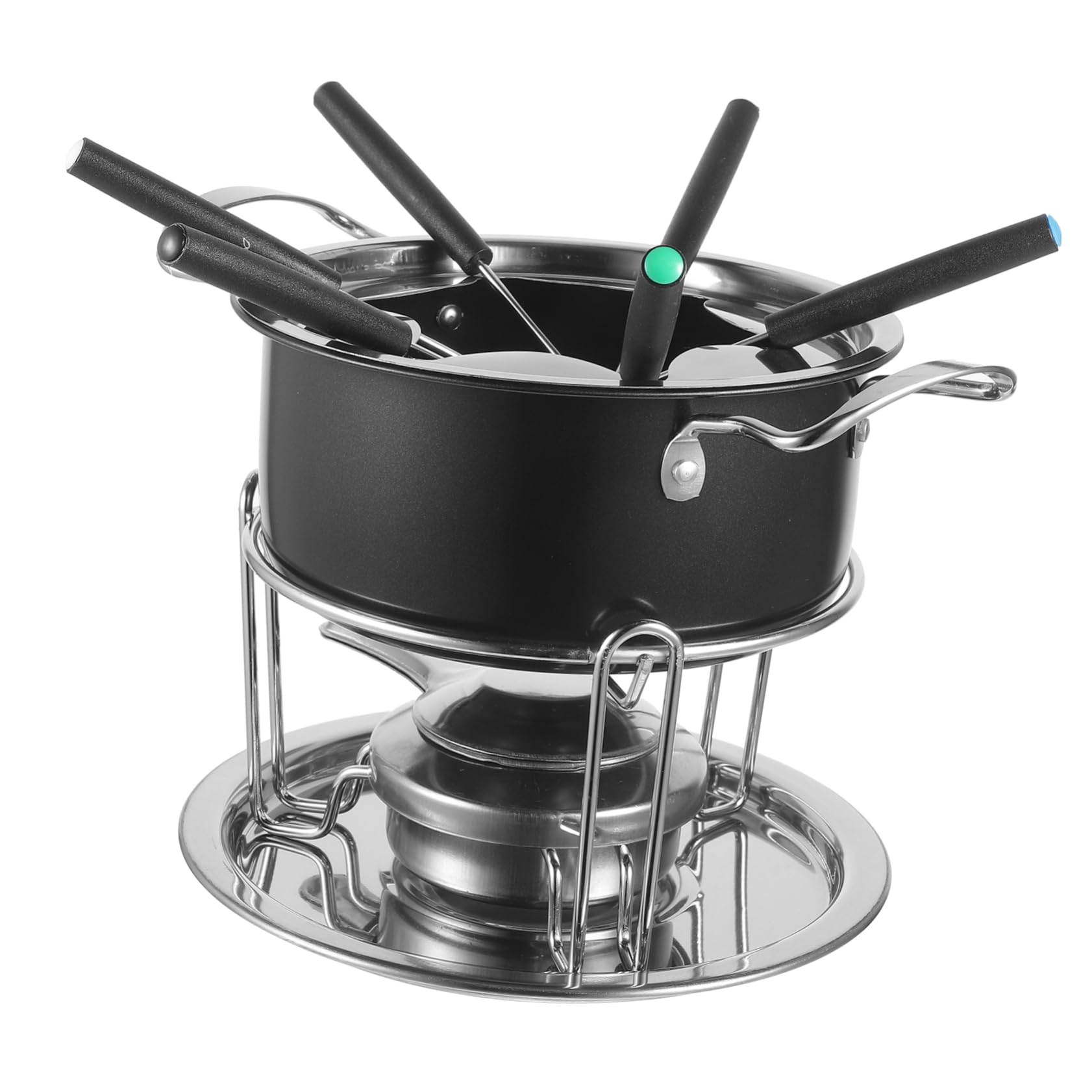 VINTORKY Melting Pot Alternative Chocolate Fountain Machine Ice Heating Pot Non-stick