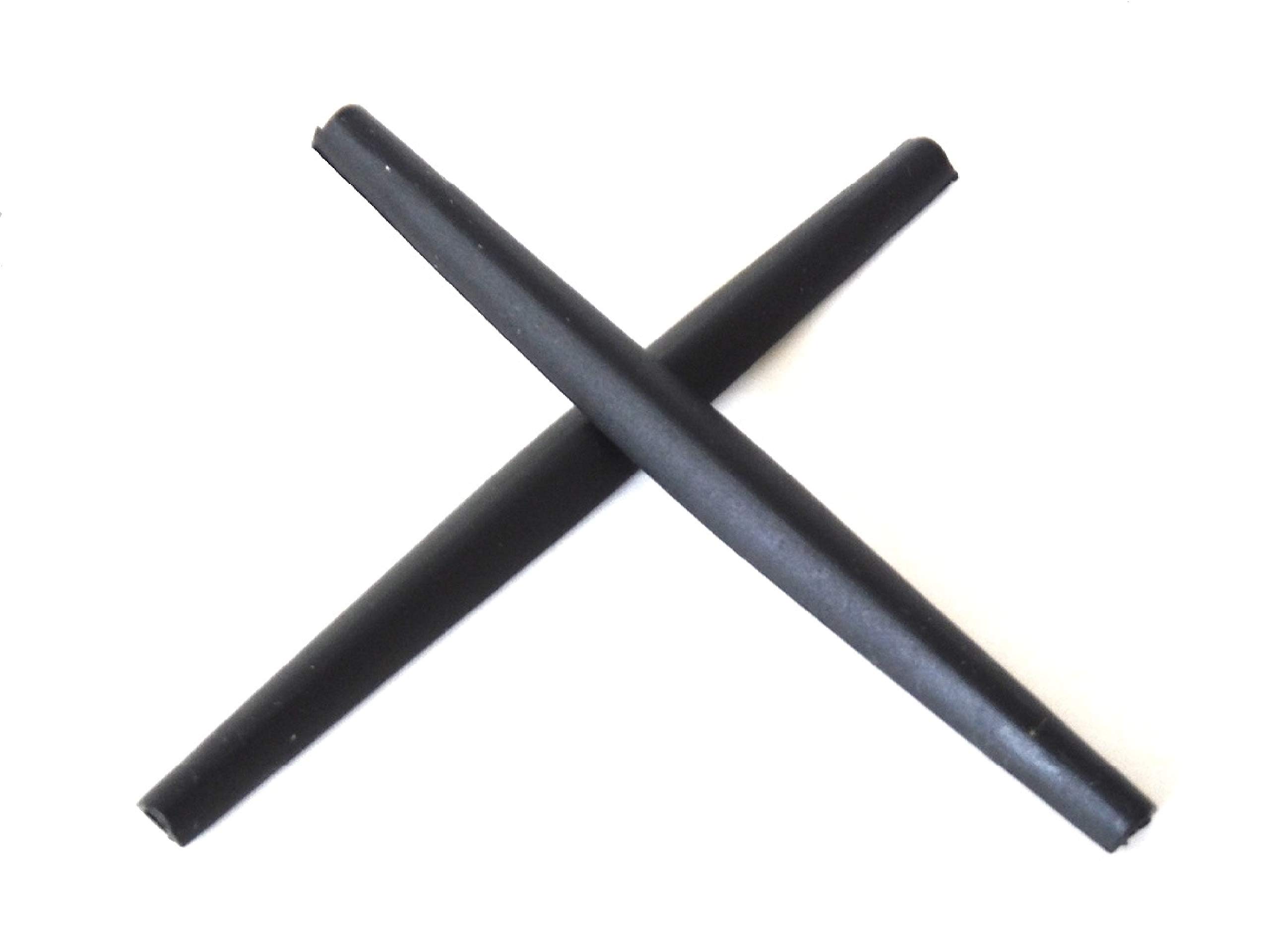 Galaxy Earsocks Rubber Kits Compatible Replacement For Oakley Whisker,Wiretap,O E Squired Wire-Black