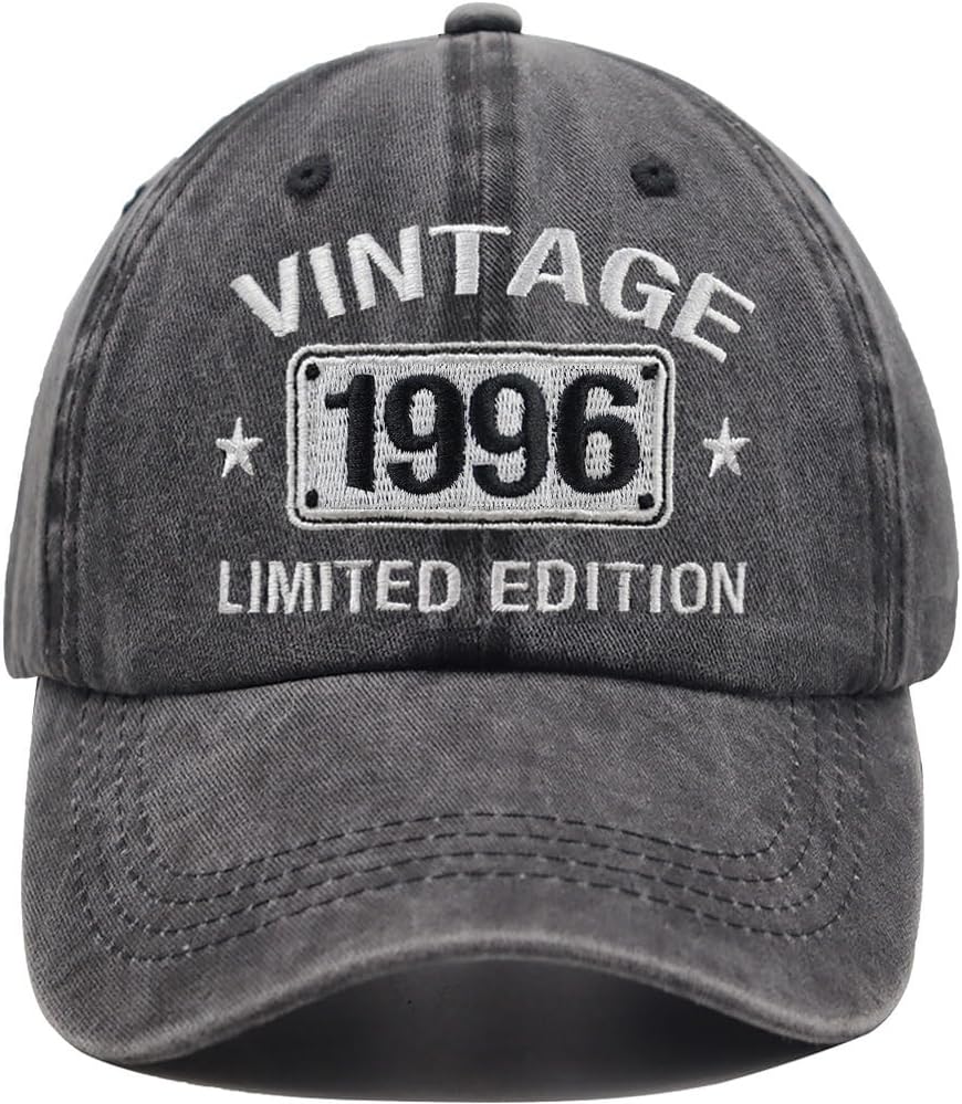 Vintage 2004 2003 2002 2001 2000 1999 1998 1997 1996 1995 Limited Edition Adjustable Embroidered Baseball Cap