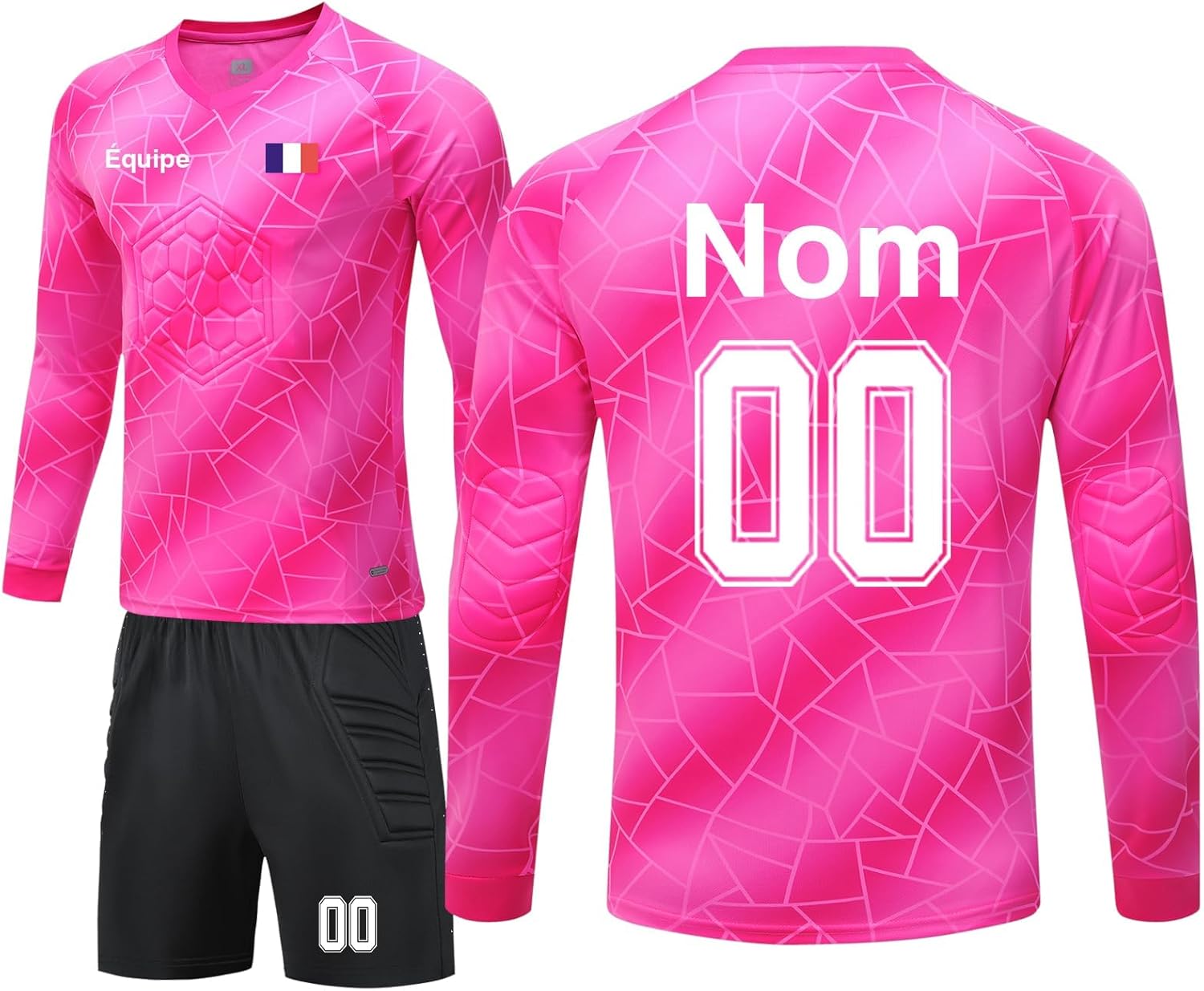 Maillot De Foot Personnalisé Enfant Maillot Gardien De But