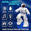 Robot Toy for Children from 4 5 6 7 8 9 10 Years Old Boys Girls Robot Children Remote Controlled Robot Programmable RC Robot with Gesture Control / Walk Learning Toy for Birthday Gifts